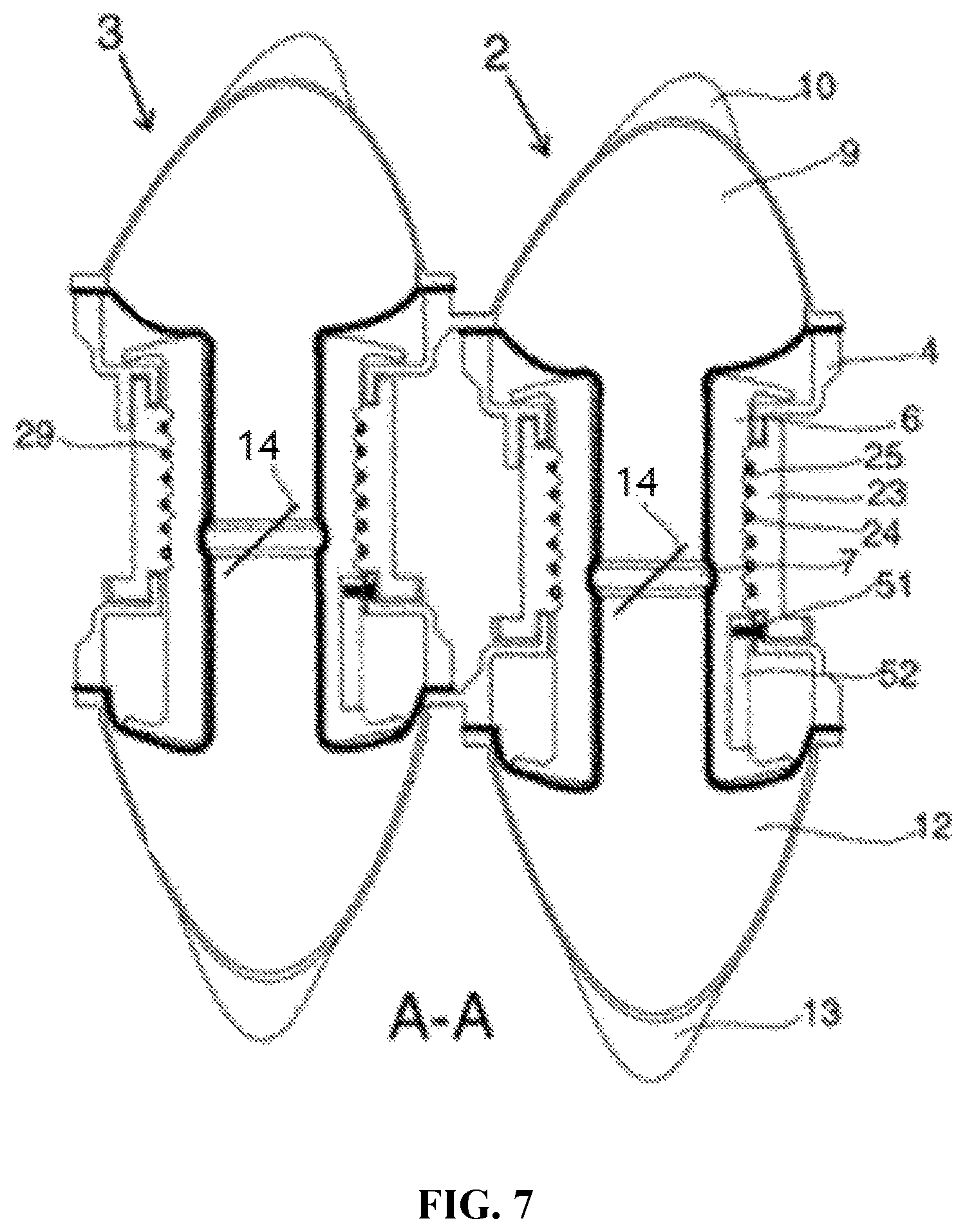 Patent US12318603 Figure 7 – Blood pumping device