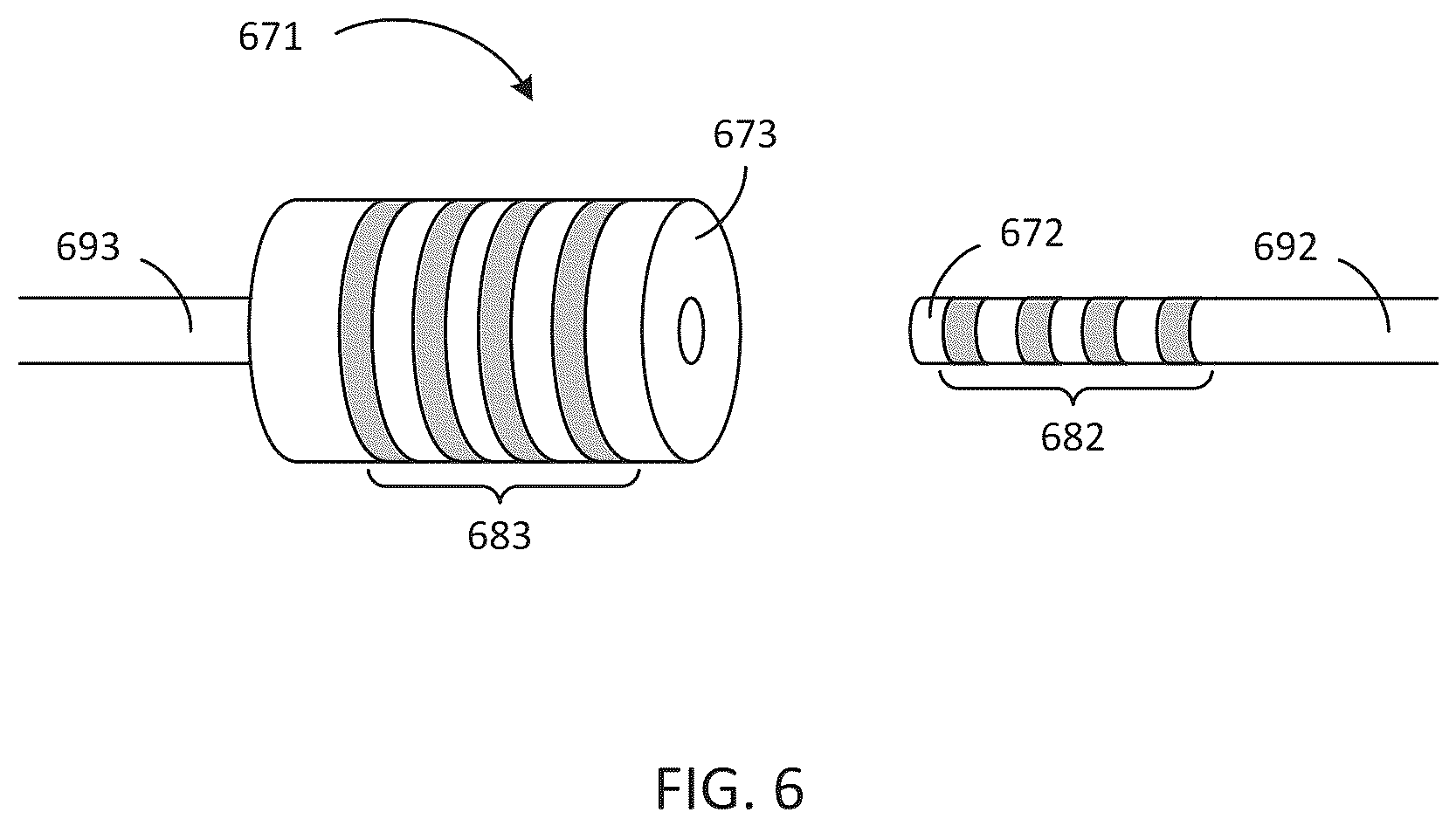 Patent US12318607 Figure 6 – Implantable cochlear system with integrated components and lead characterization