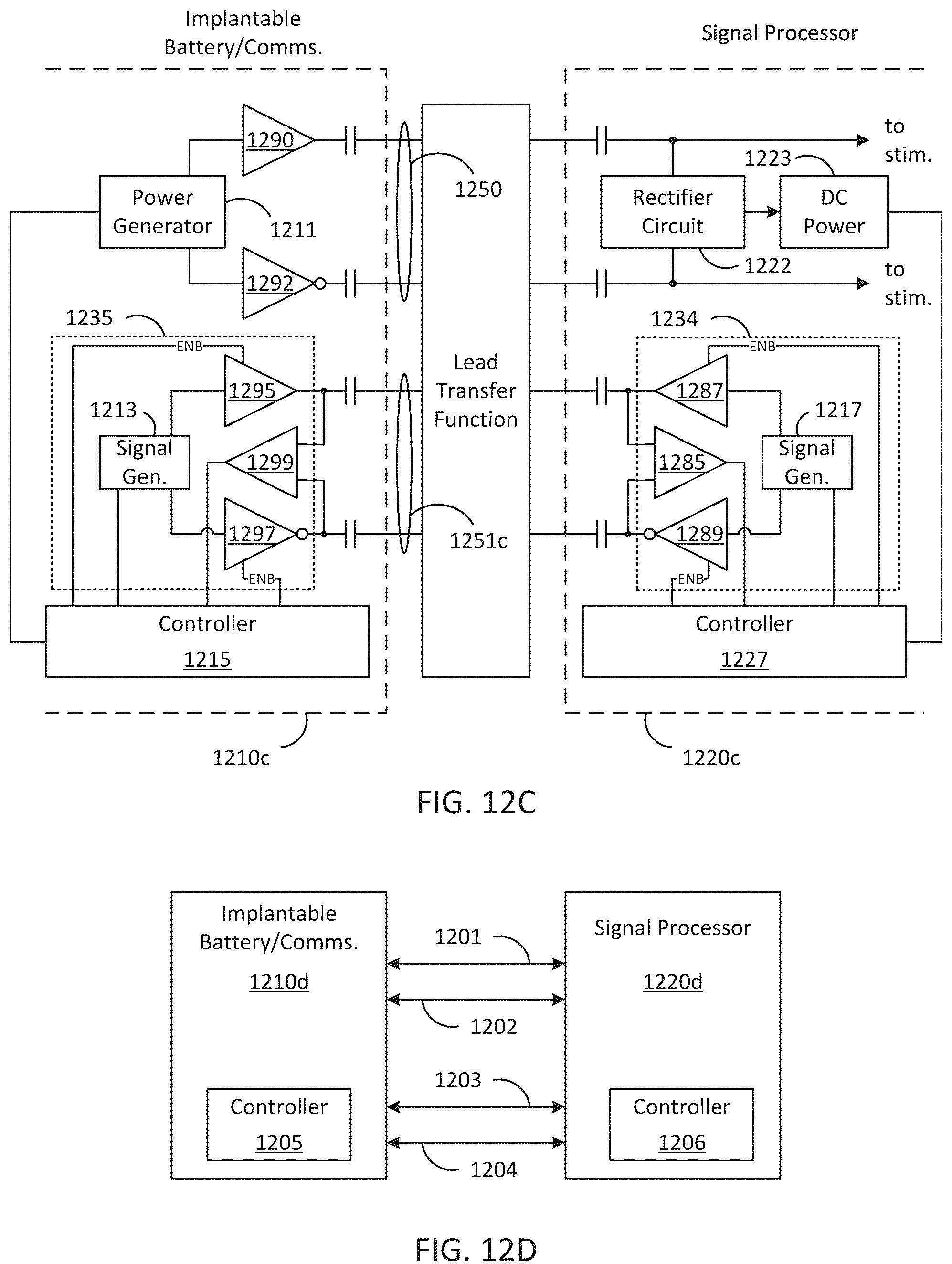Patent US12318607 Figure 13 – Implantable cochlear system with integrated components and lead characterization