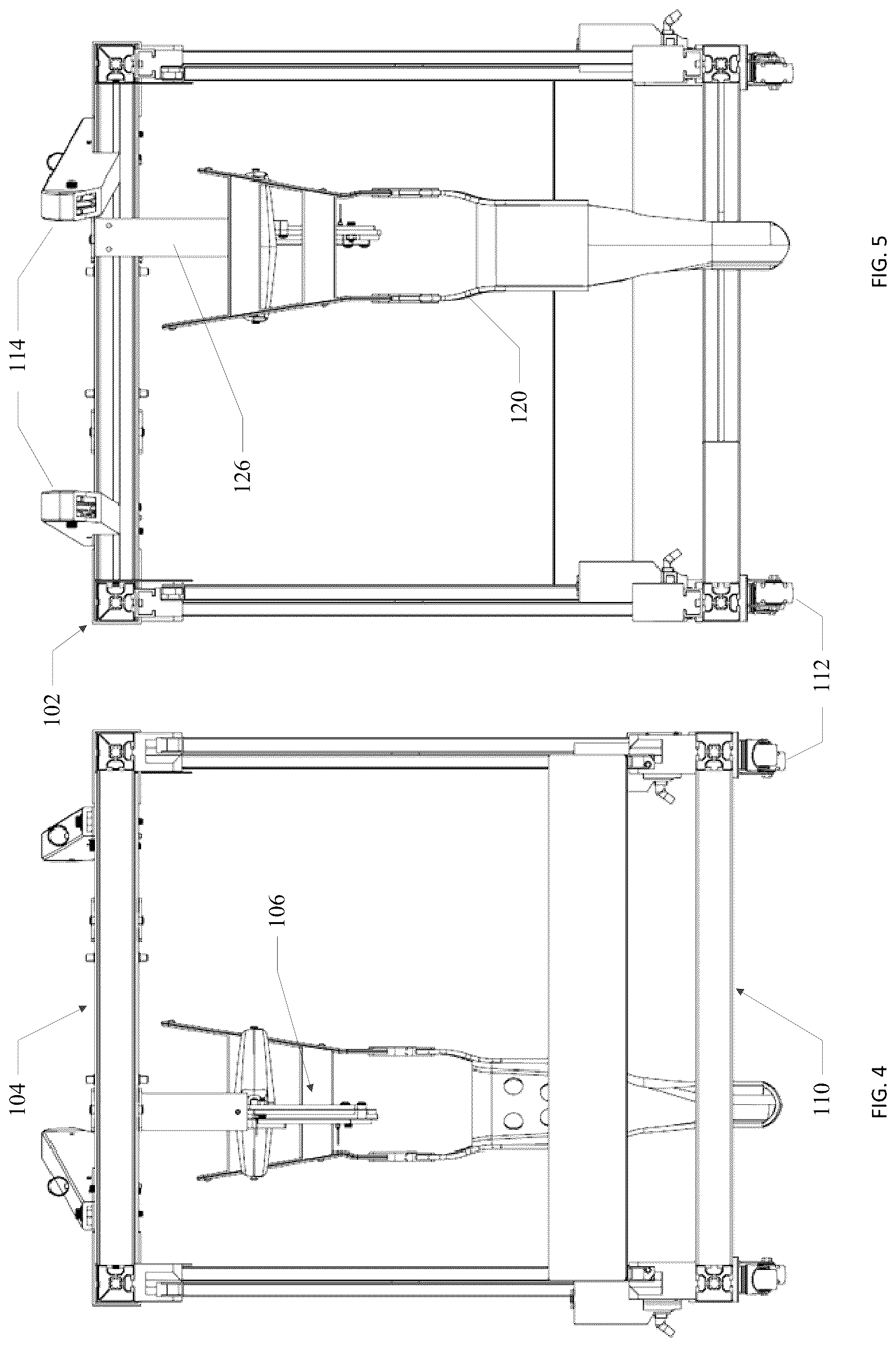 Patent US12318610 Figure 4 – Gait trainer with neuromodulation integration