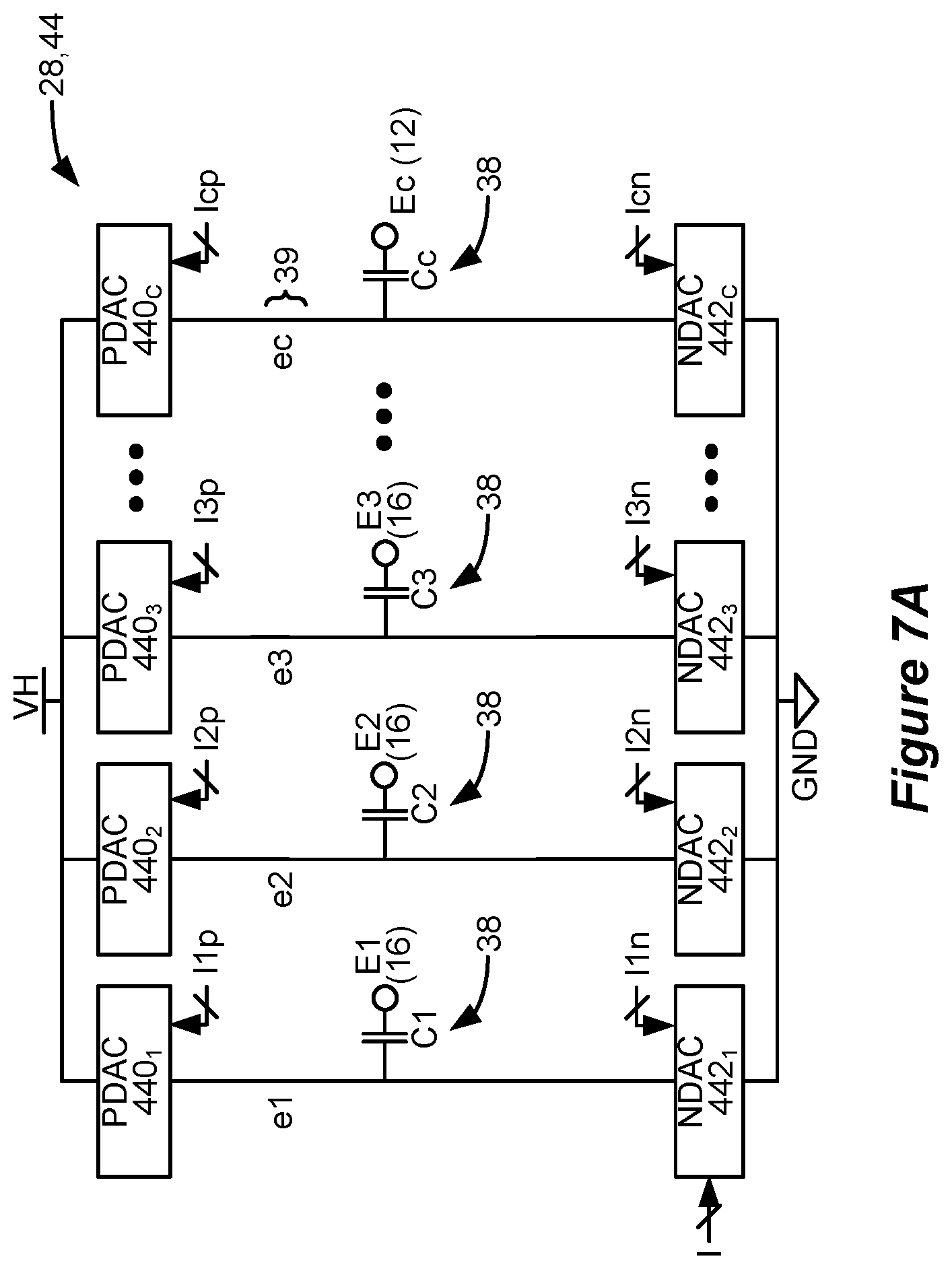 Patent US12318615 Figure 7 – Stimulation configuration variation to control evoked temporal patterns