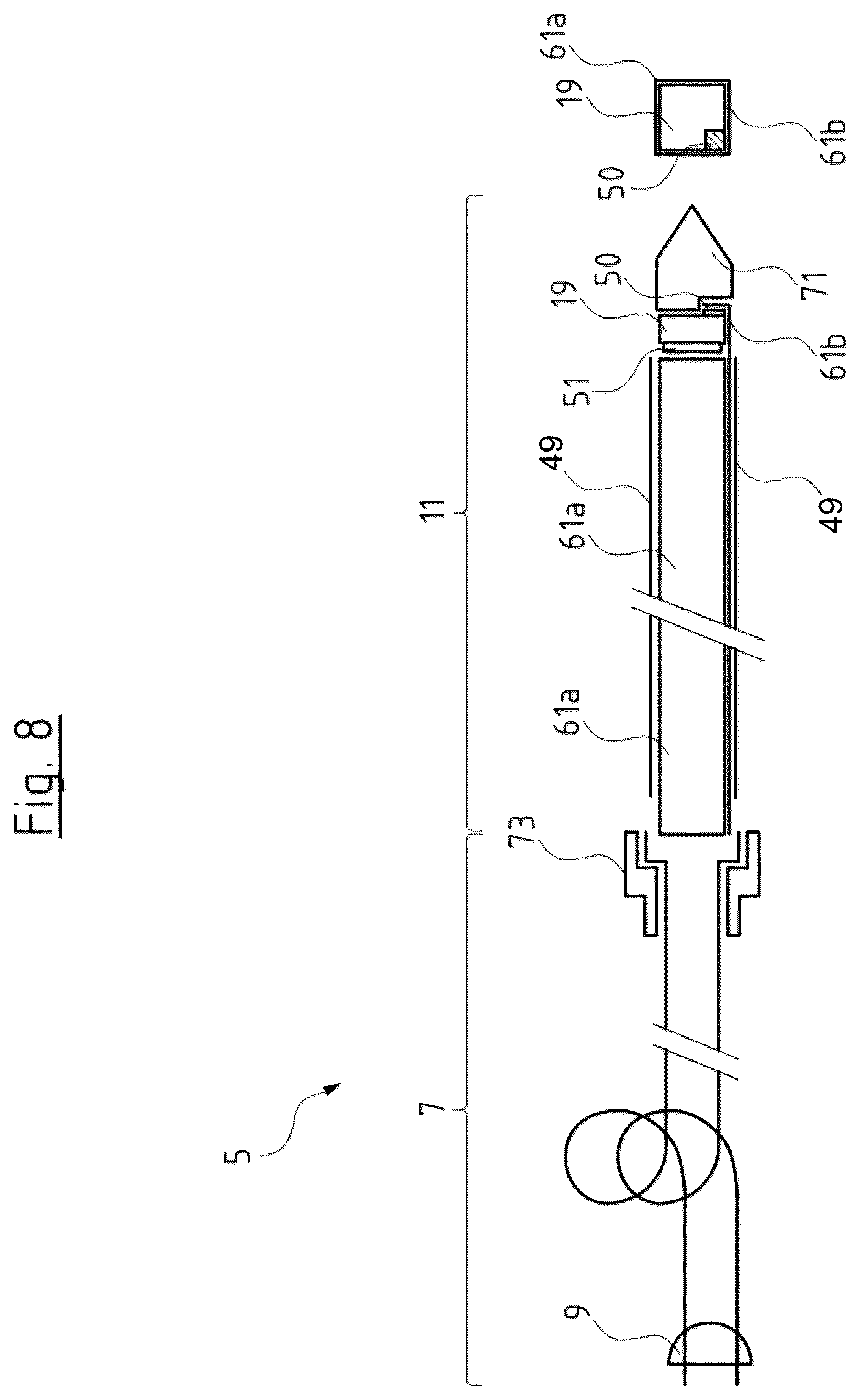 Patent US12318625 Figure 8 – Light applicator