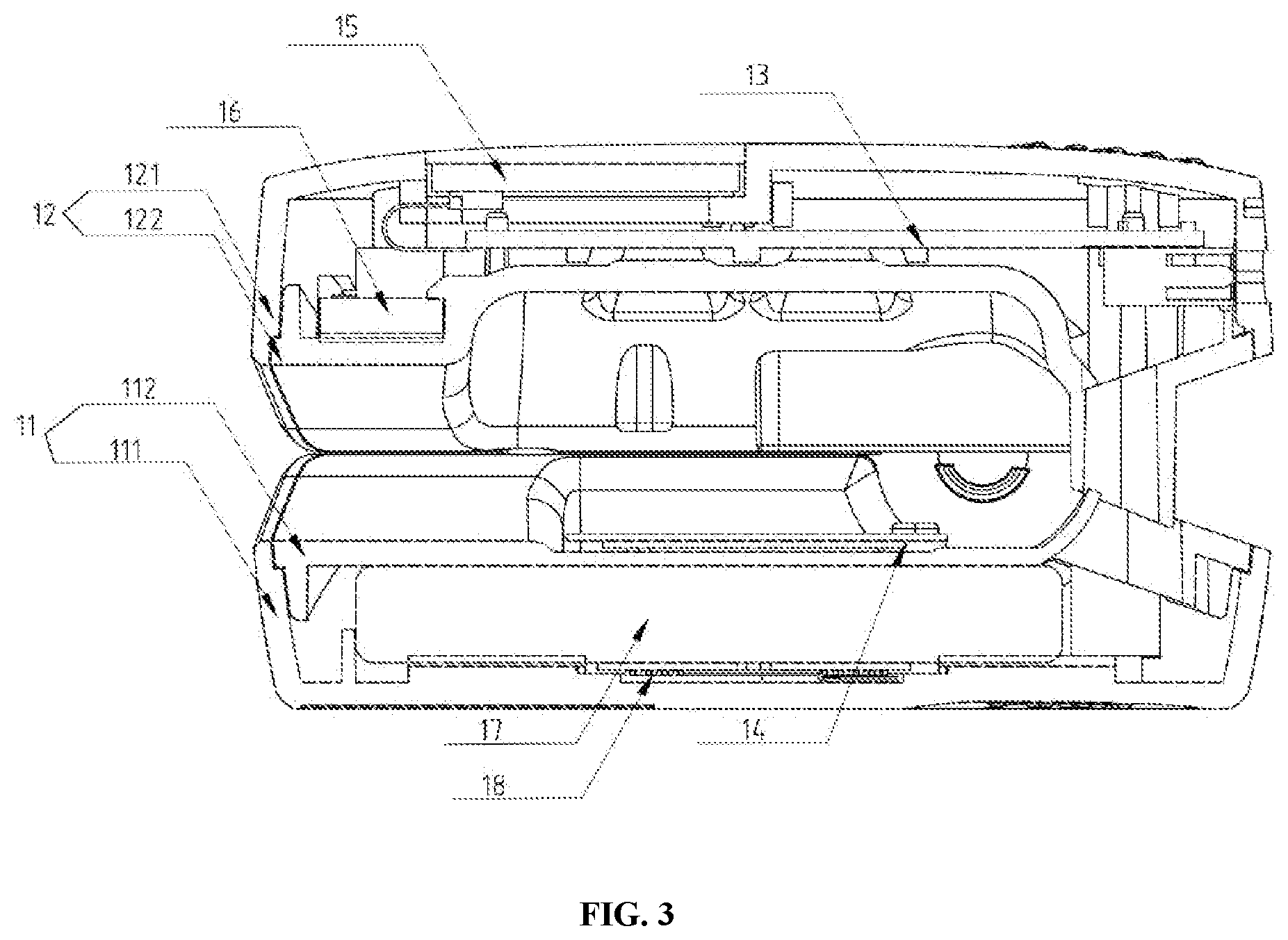 Patent US12318628 Figure 3 – Adjuvant nail treatment device