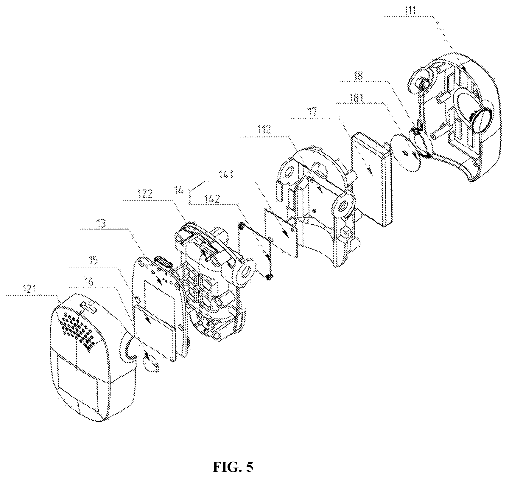 Patent US12318628 Figure 5 – Adjuvant nail treatment device