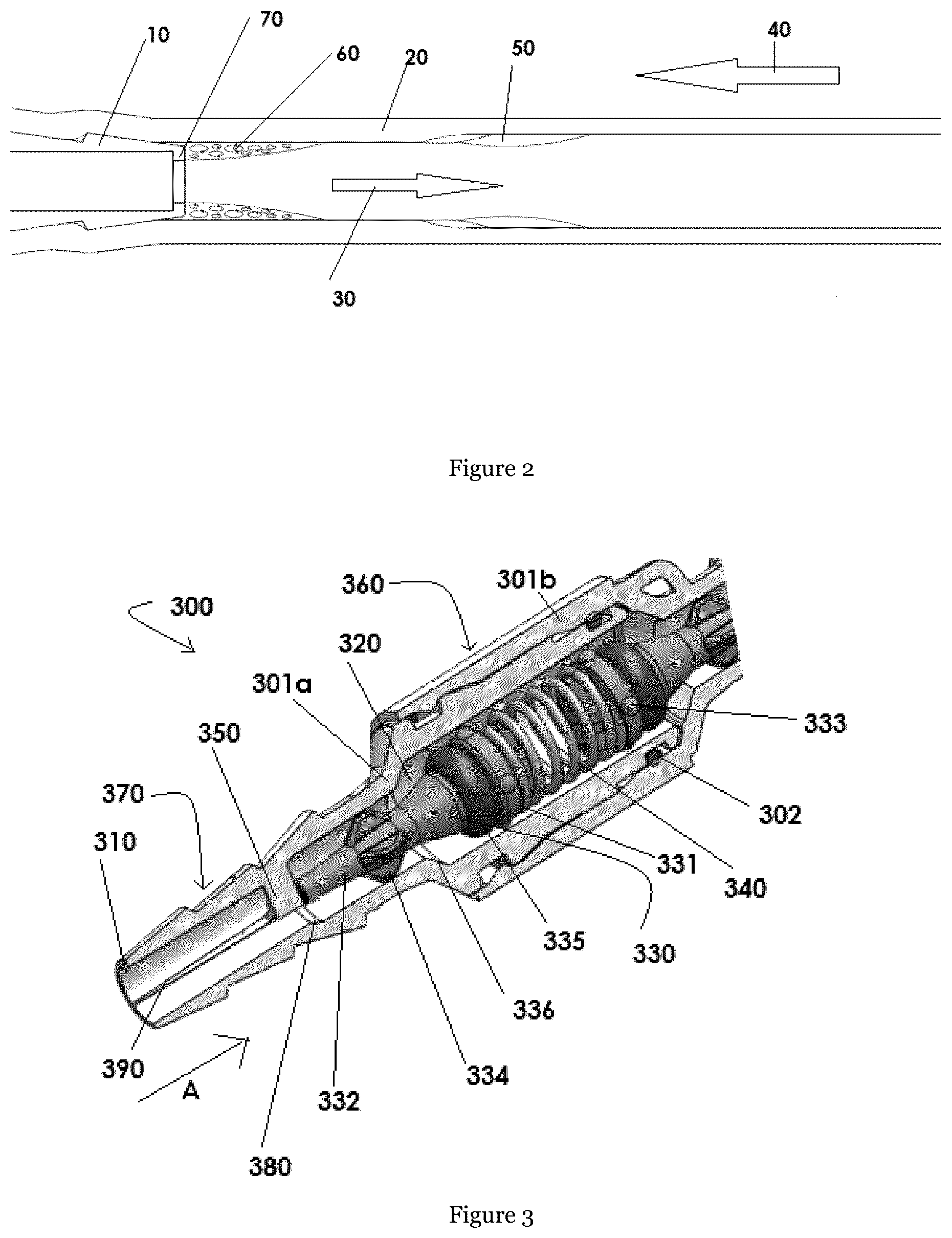 Patent US12318640 Figure 2 – Firebreak device