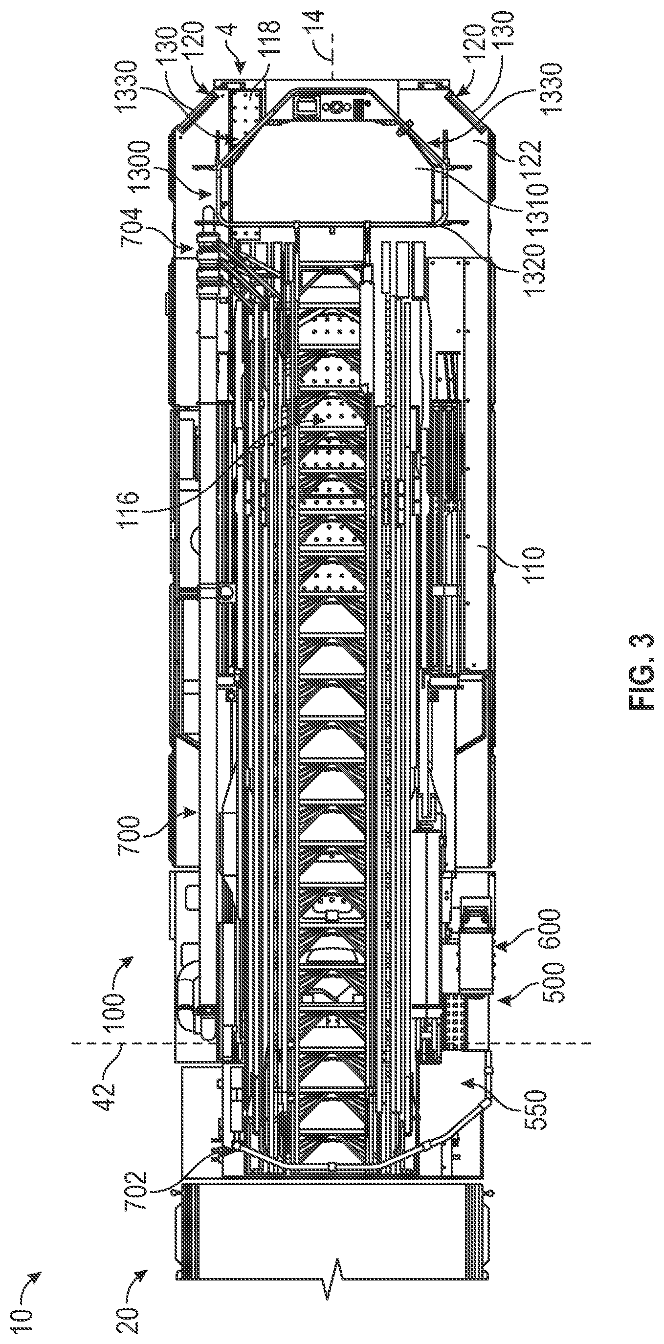 Patent US12318643 Figure 3 – Stability system for a fire apparatus