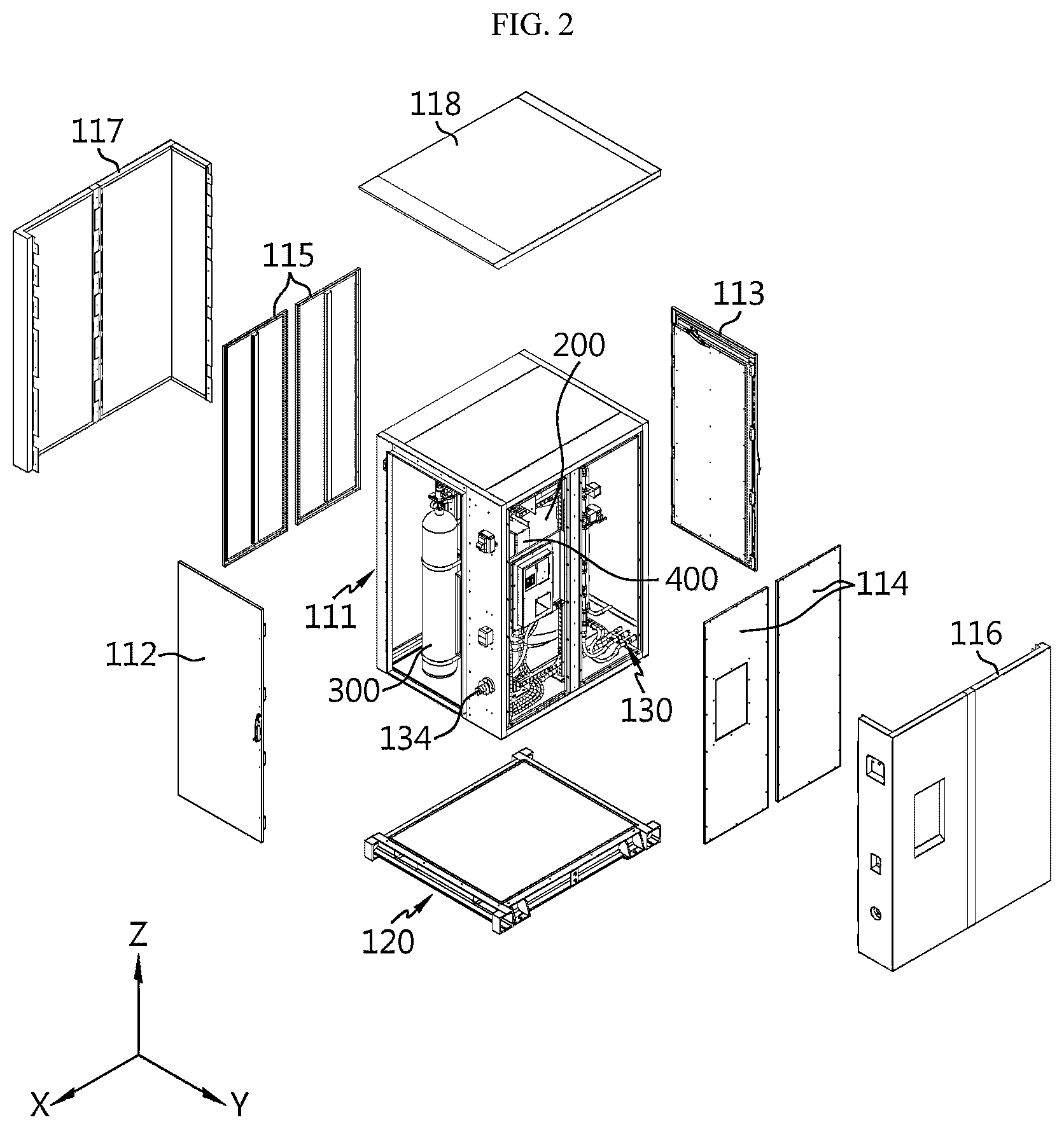 Patent US12318644 Figure 2 – Water injection unit and energy storage system including the same