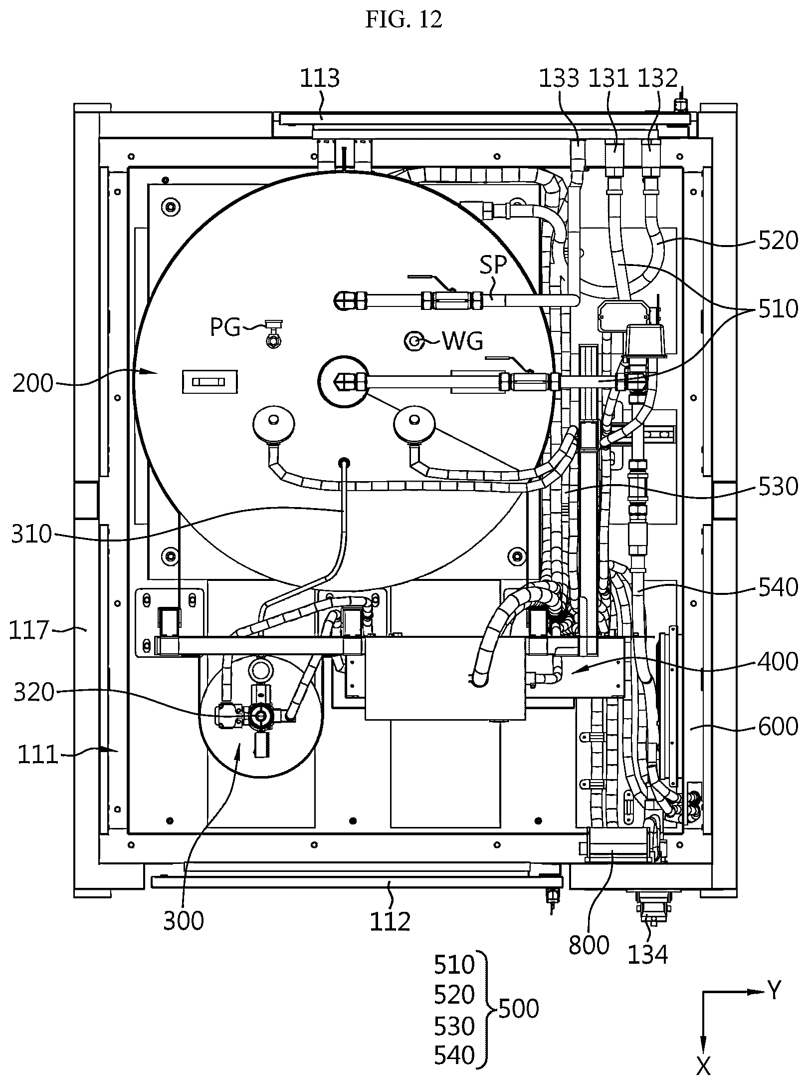 Patent US12318644 Figure 11 – Water injection unit and energy storage system including the same