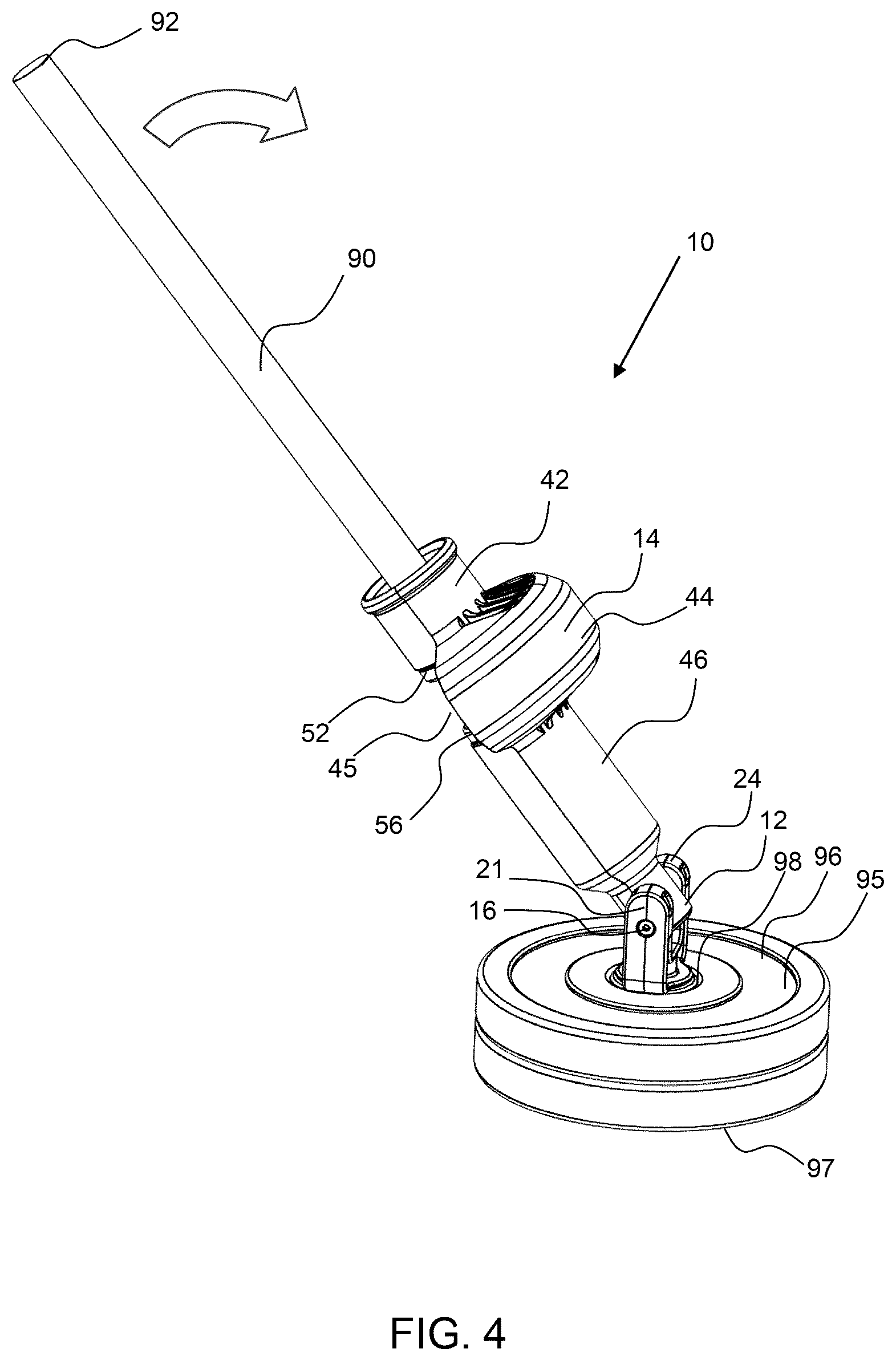Patent US12318647 Figure 4 – Exercise device