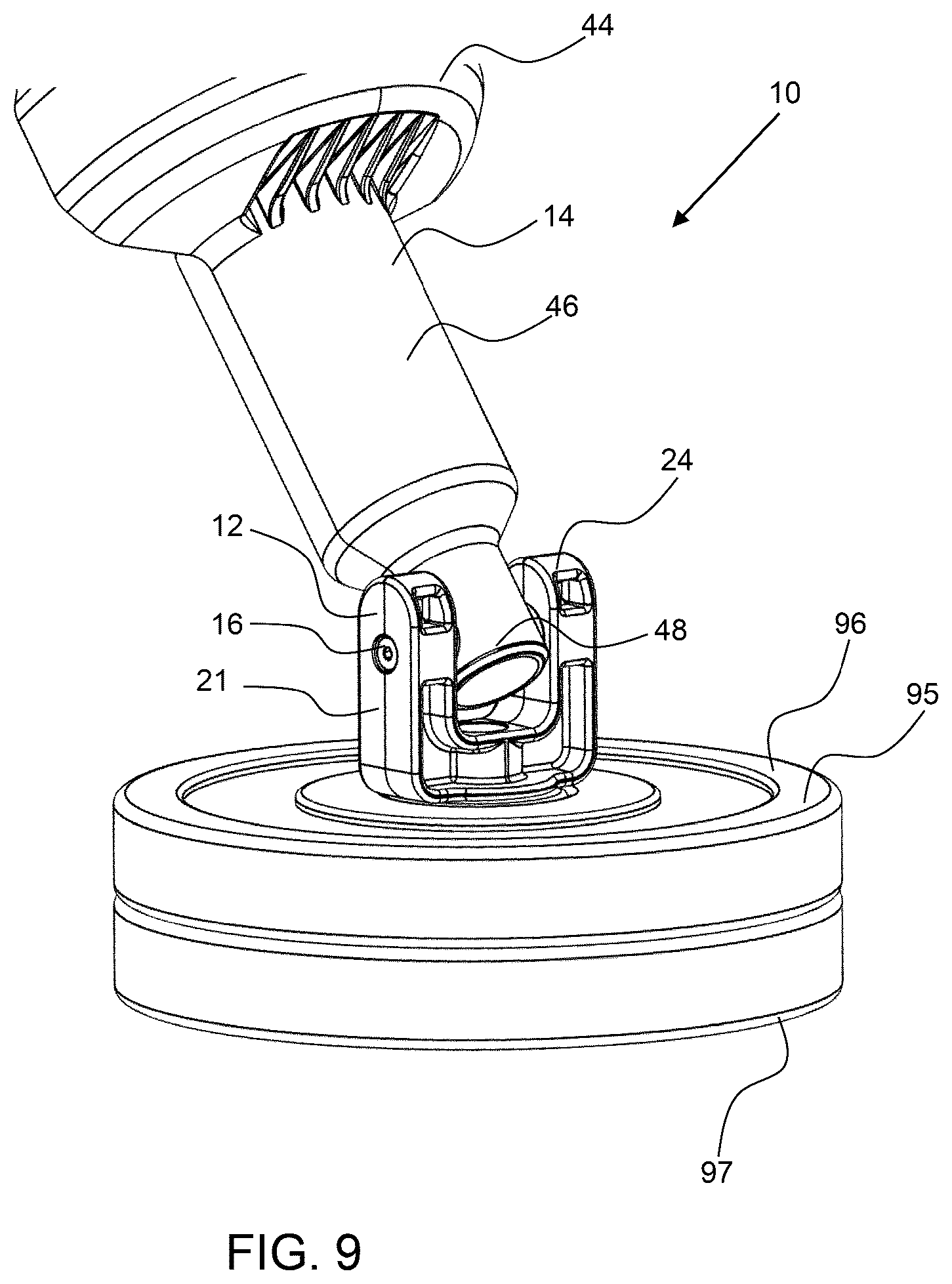 Patent US12318647 Figure 9 – Exercise device