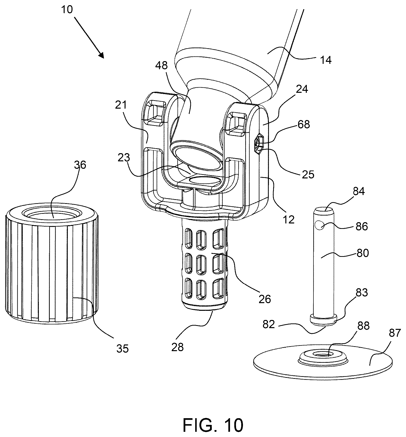 Patent US12318647 Figure 10 – Exercise device
