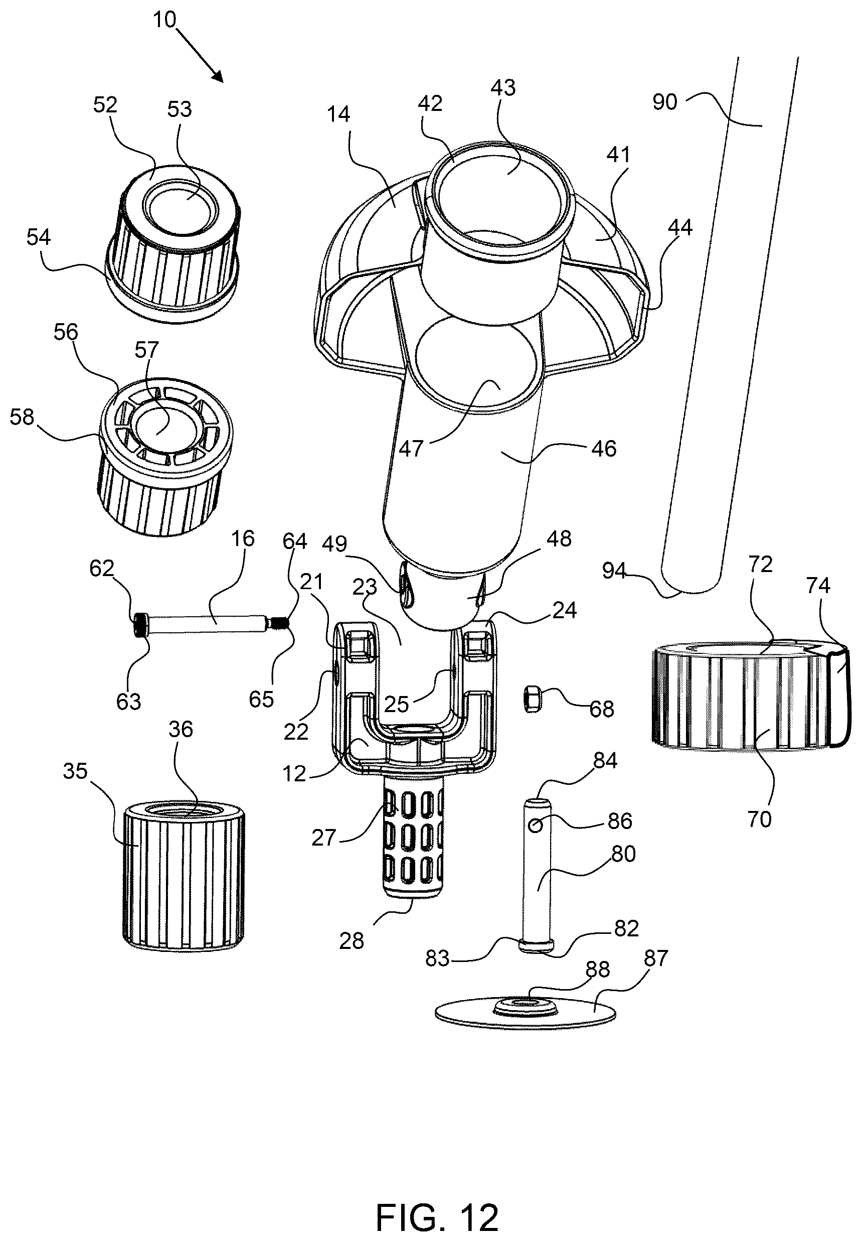 Patent US12318647 Figure 12 – Exercise device