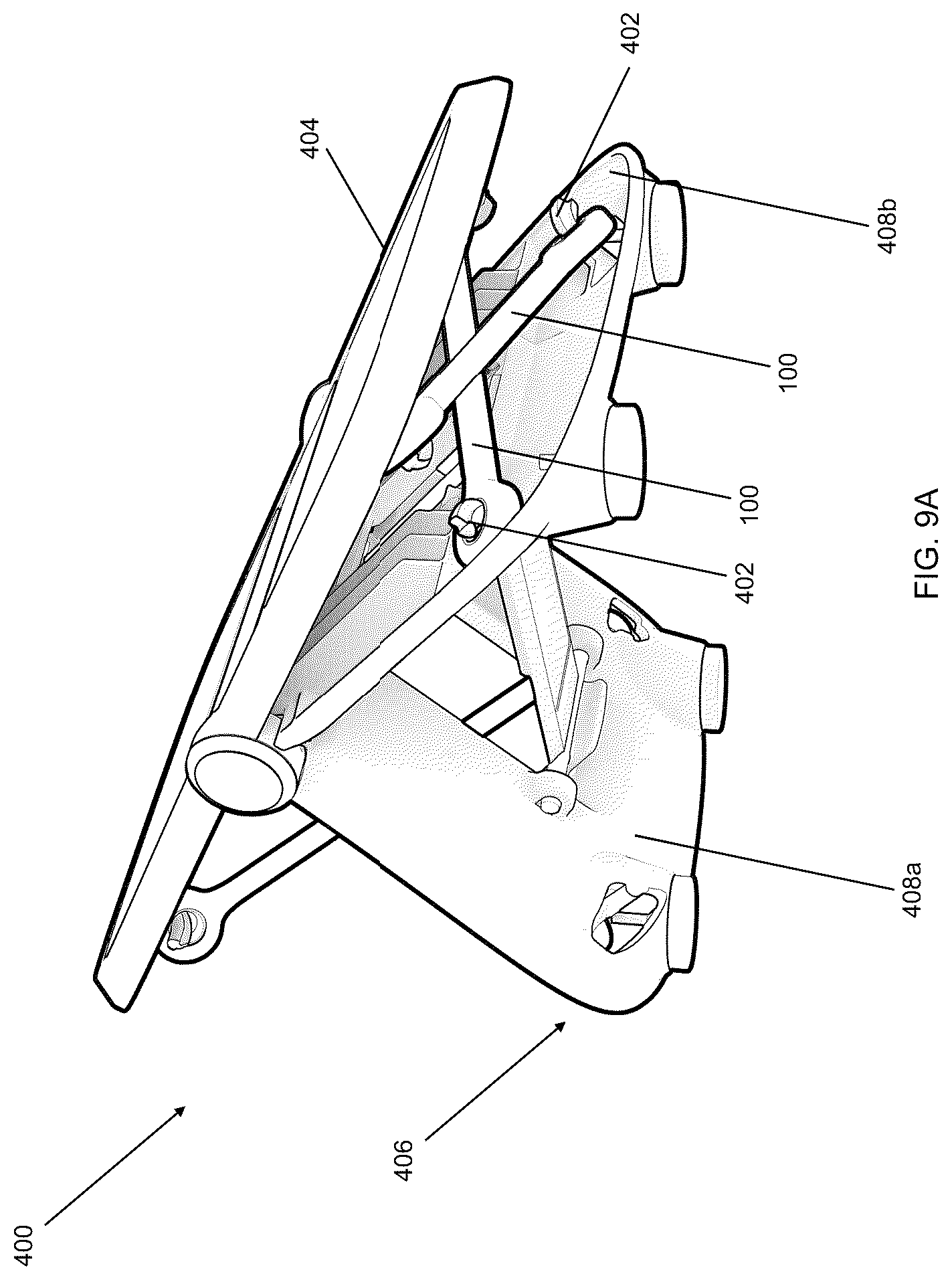 Patent US12318648 Figure 9 – Resistance band system