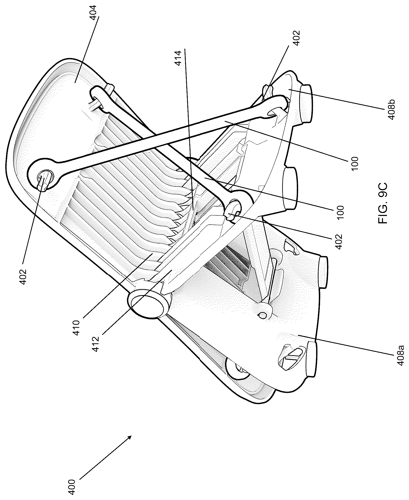 Patent US12318648 Figure 11 – Resistance band system