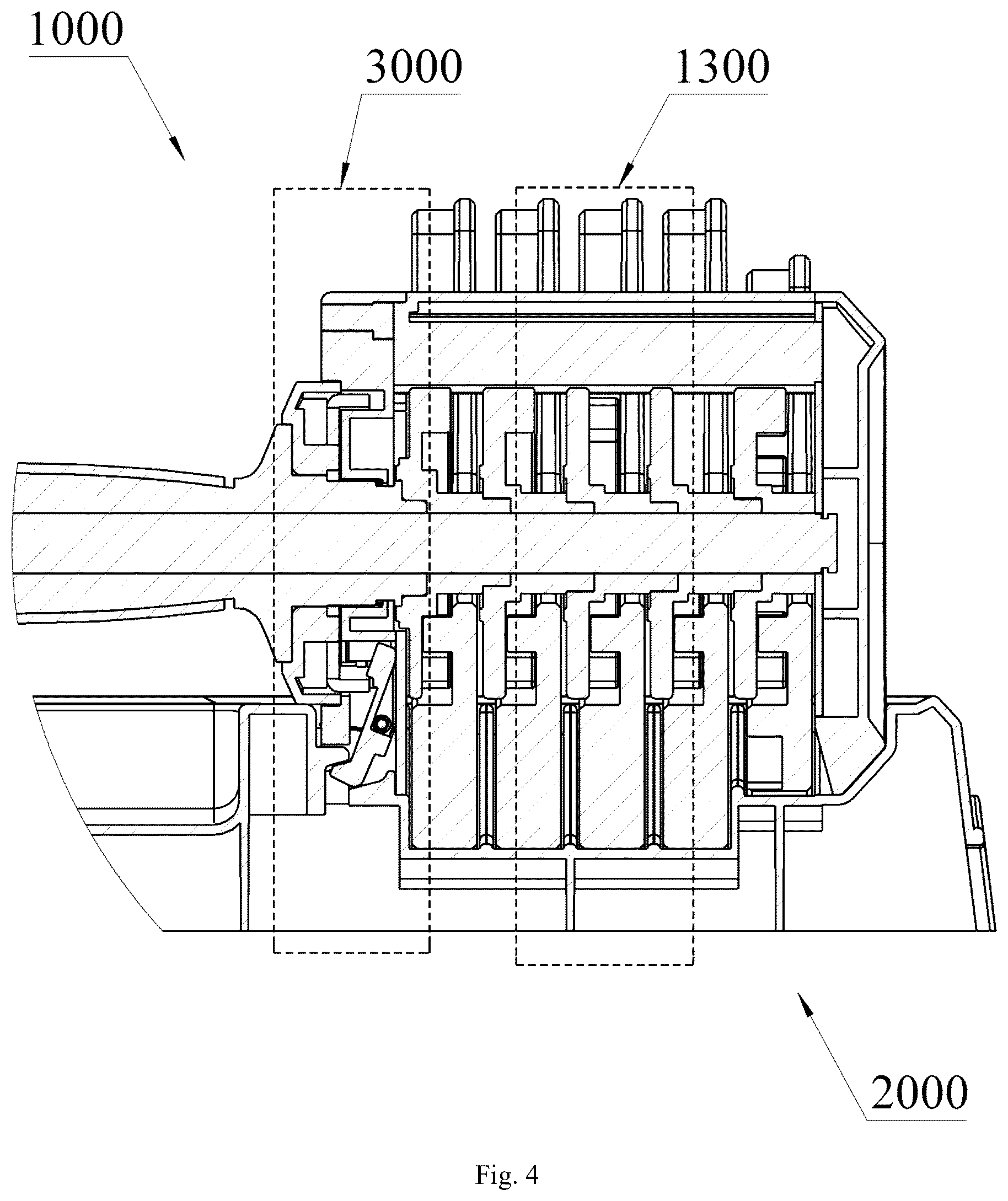 Patent US12318650 Figure 4 – Locking mechanism for dumbbell and dumbbell using the same