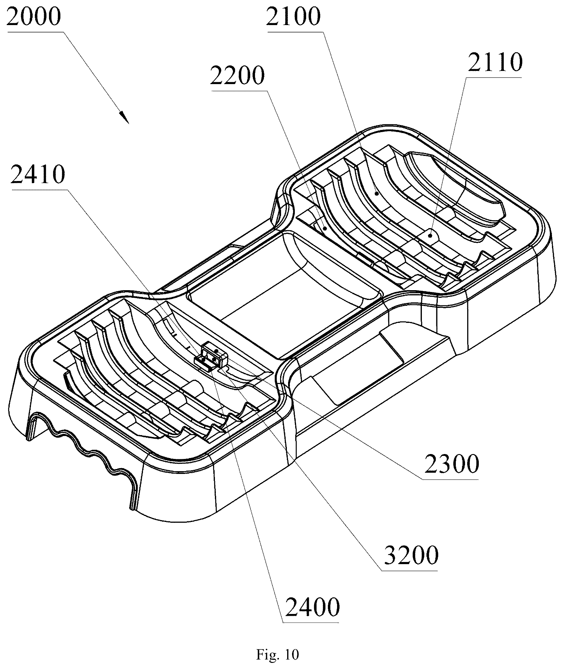 Patent US12318650 Figure 10 – Locking mechanism for dumbbell and dumbbell using the same