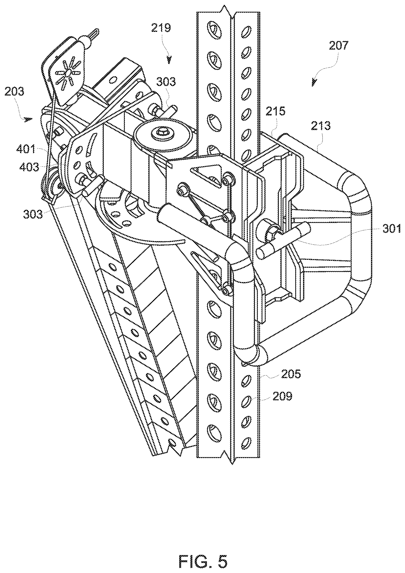 Patent US12318657 Figure 5 – Exercise machine system and method of use