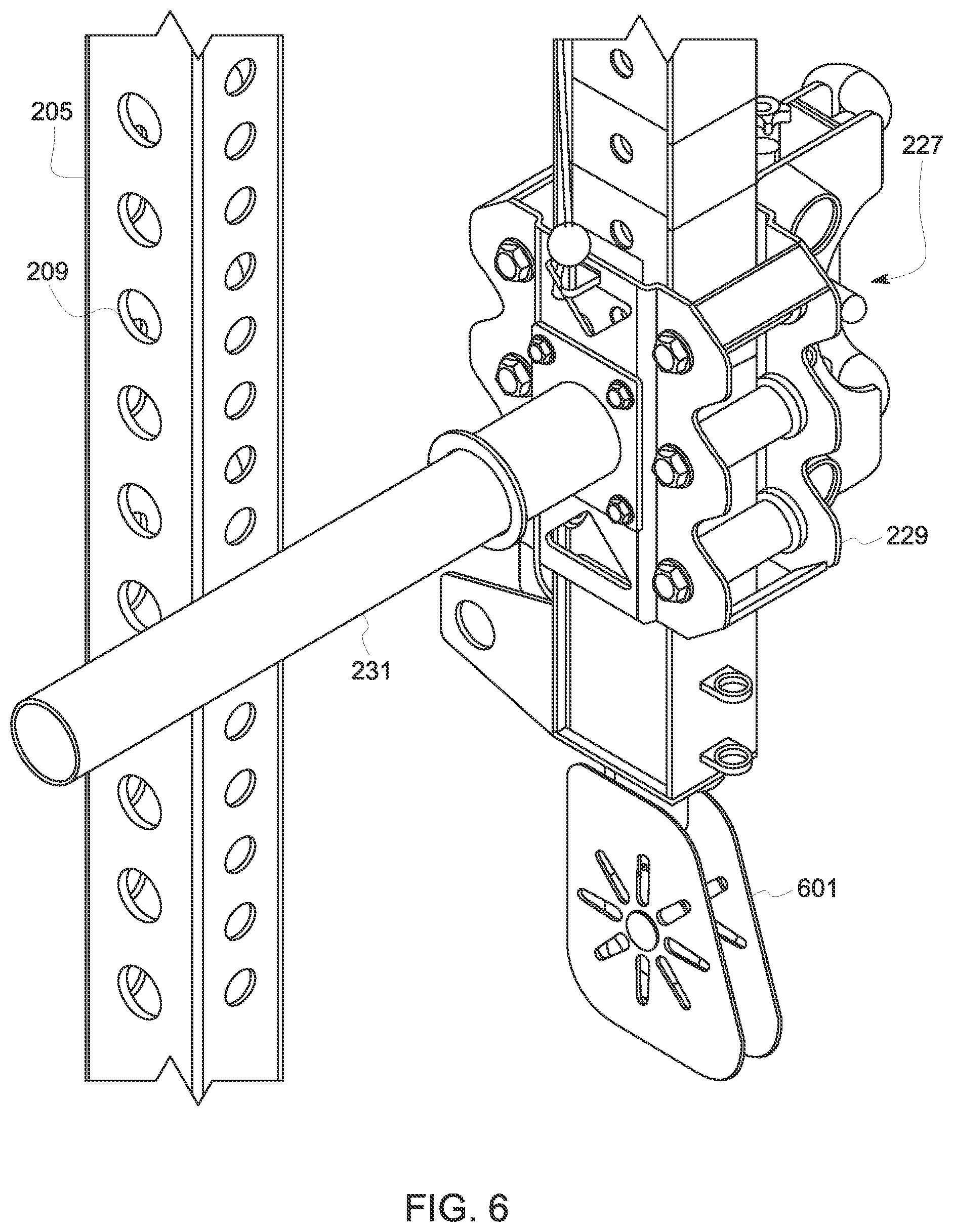 Patent US12318657 Figure 6 – Exercise machine system and method of use