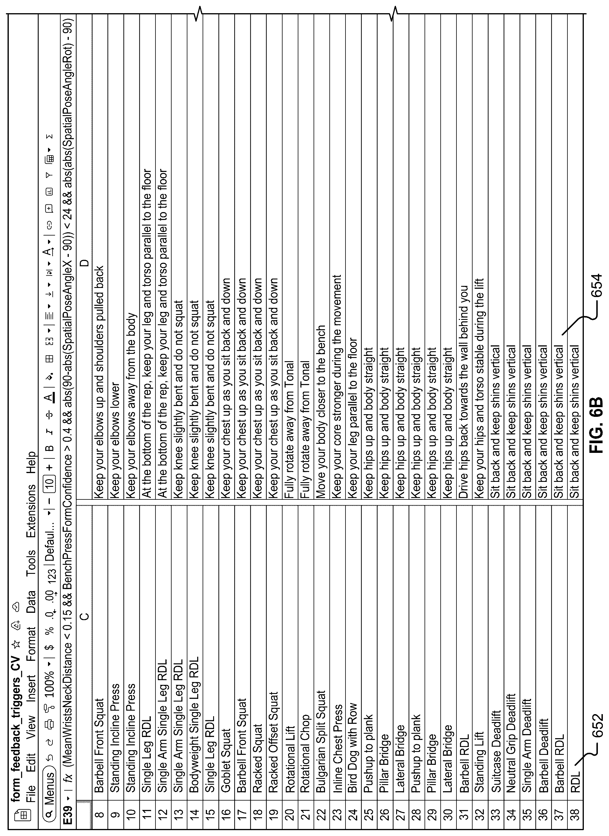 Patent US12318661 Figure 11 – Exercise guidance using multi-modal data