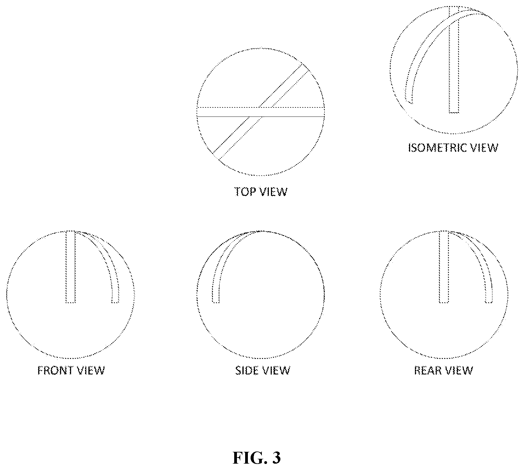Patent US12318664 Figure 3 – Golf ball having at least one radar detectable mark