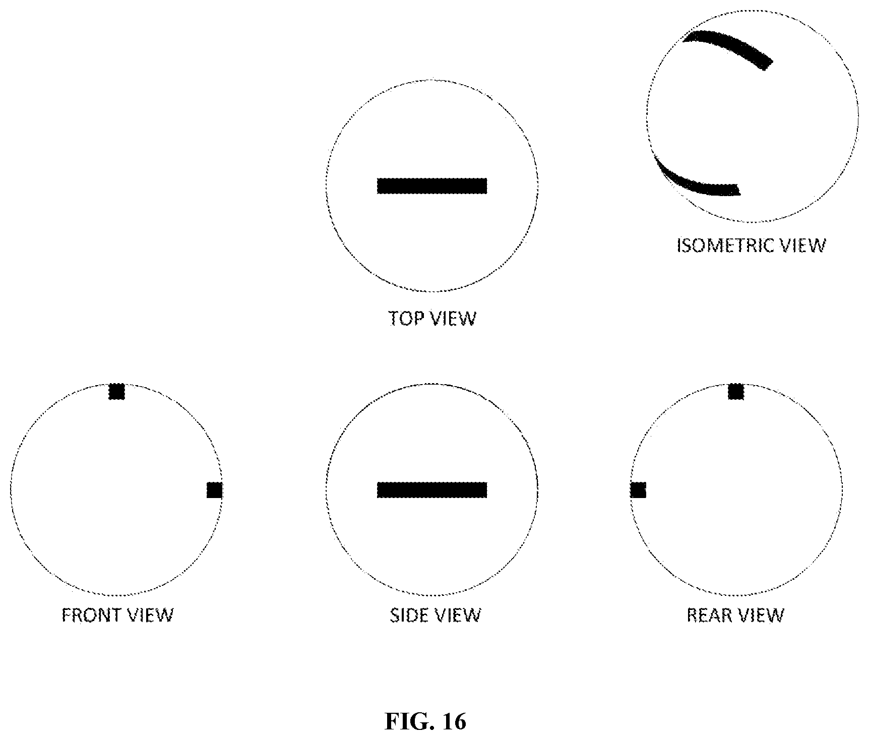 Patent US12318664 Figure 16 – Golf ball having at least one radar detectable mark