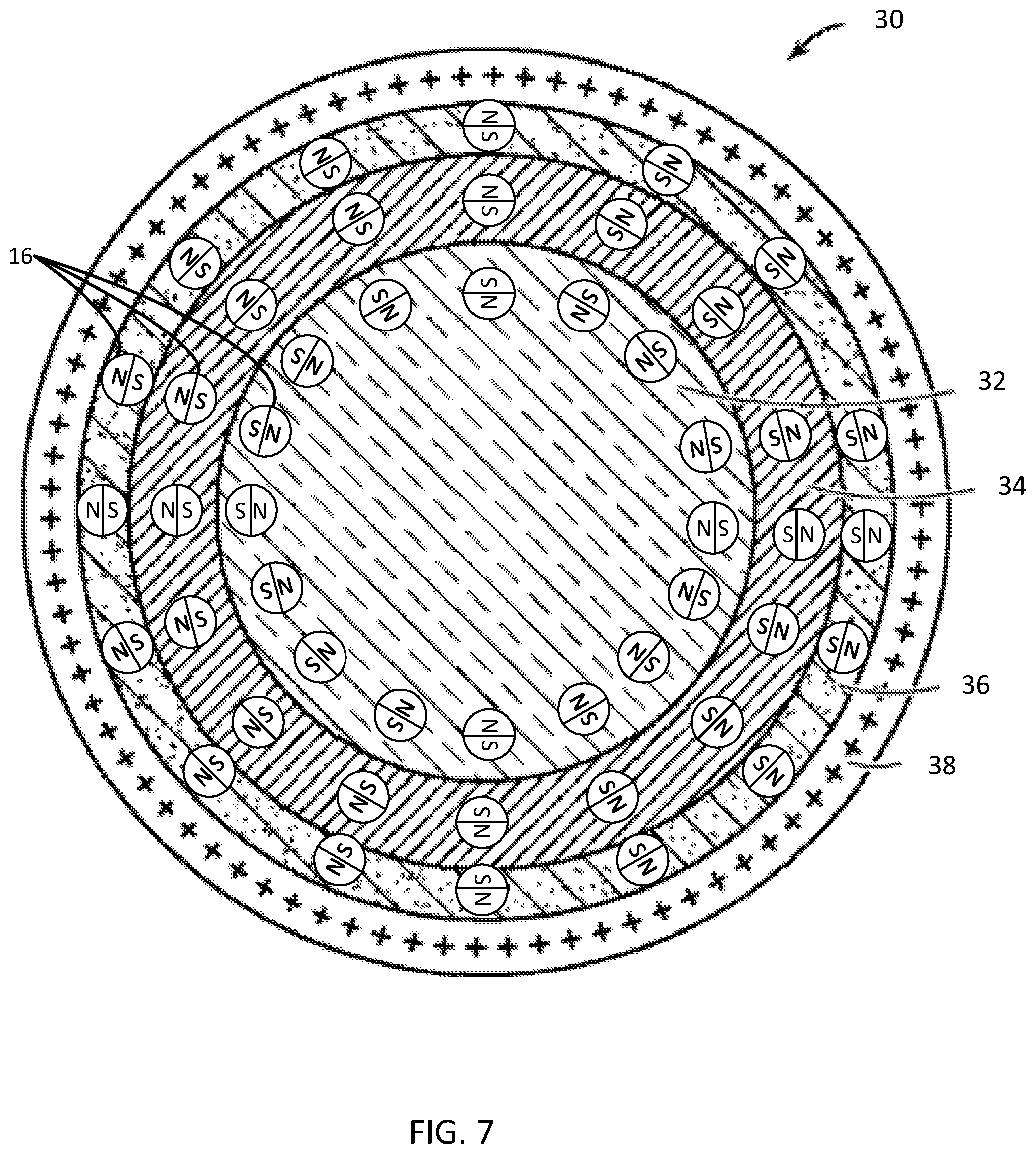Patent US12318665 Figure 5 – Golf ball compositions with metamaterial