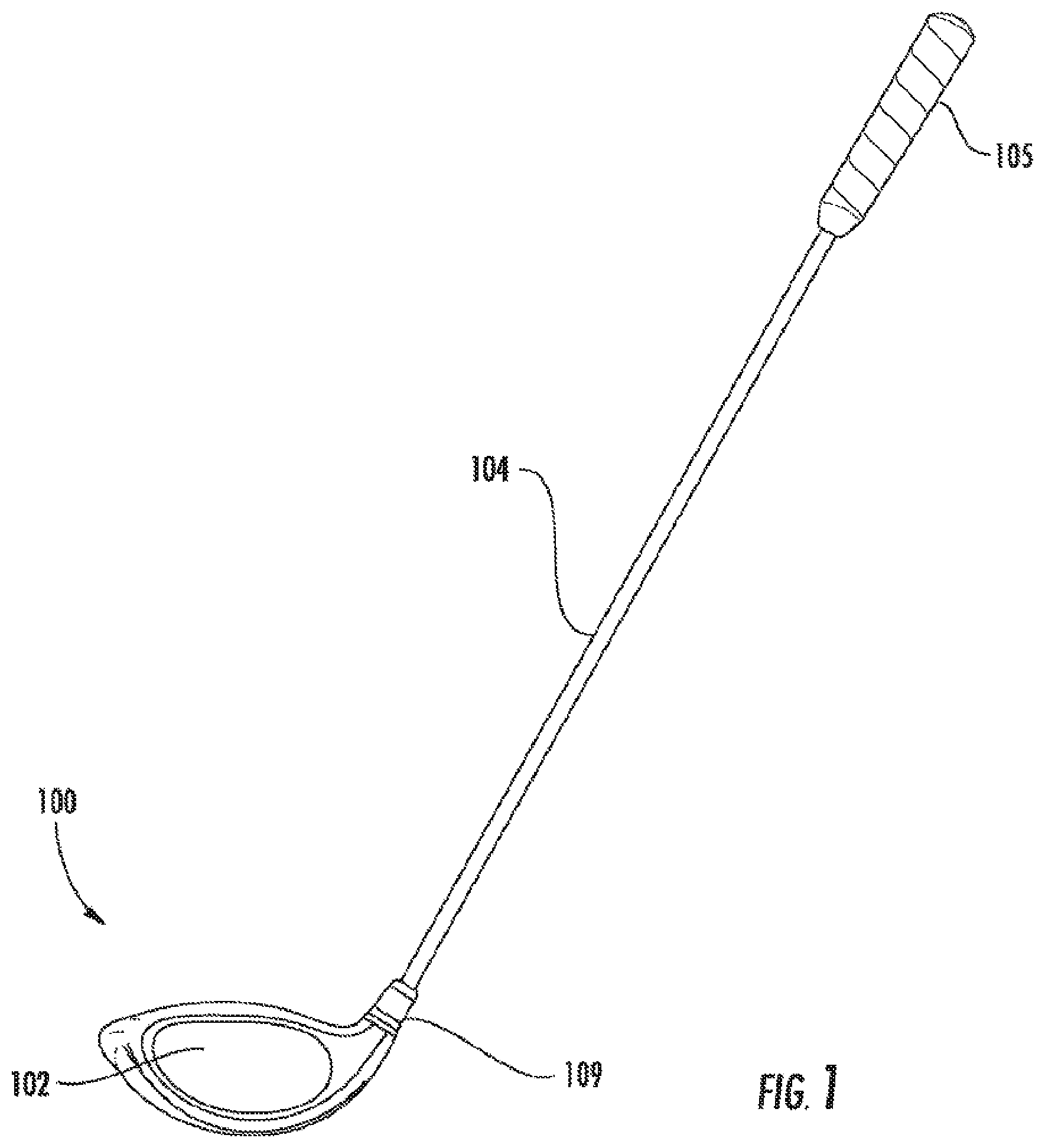 Patent US12318668 — Golf club head or other ball striking device having impact-influencing body features — Figure 1