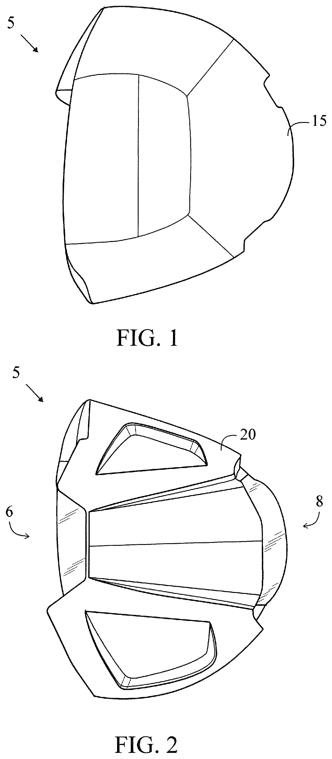 Patent US12318670 Figure 1 – Golf club head