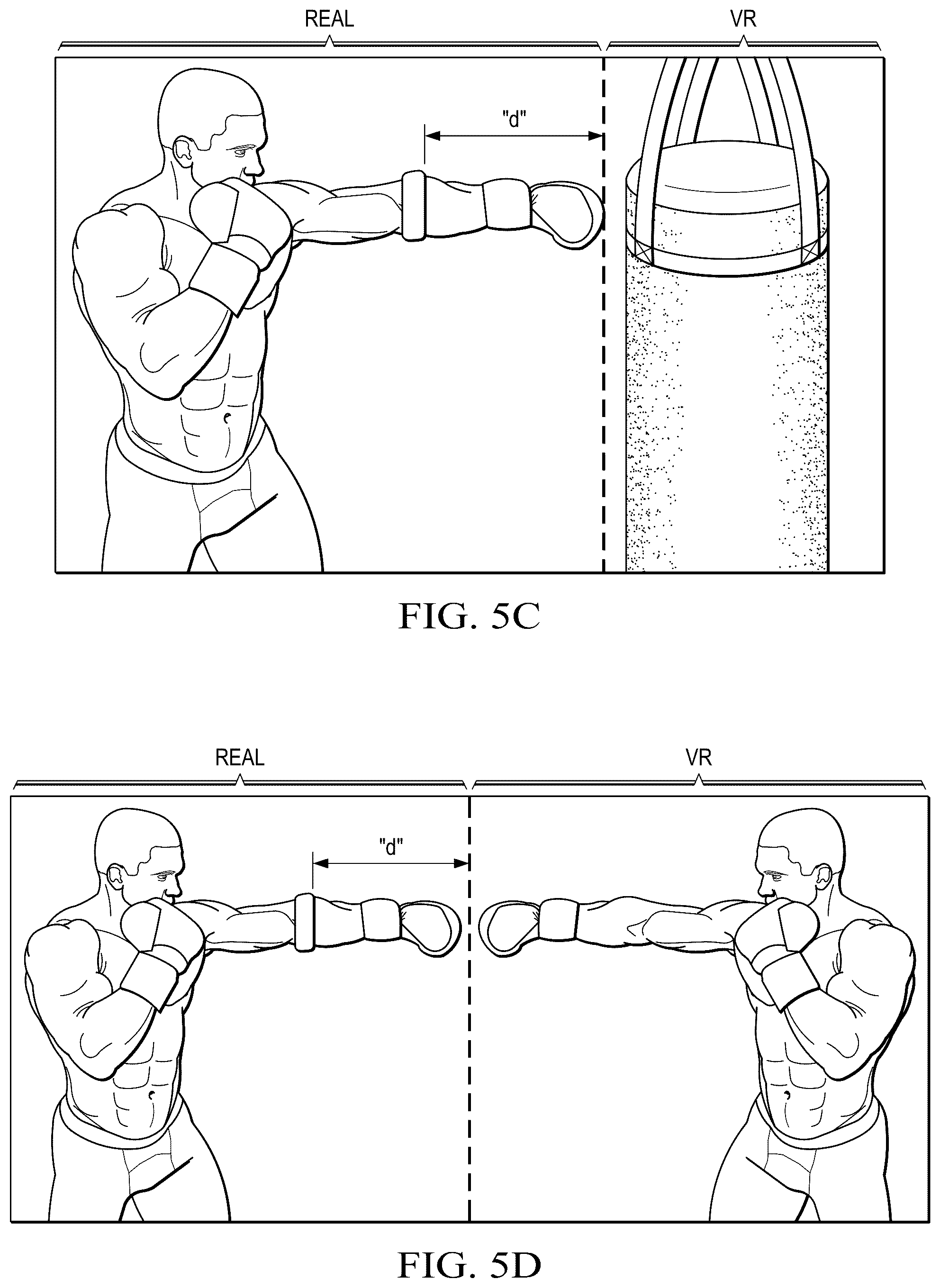 Patent US12318678 Figure 5 – Embedding a trainer in virtual reality (VR) environment for real-time coaching, accountability and feedback