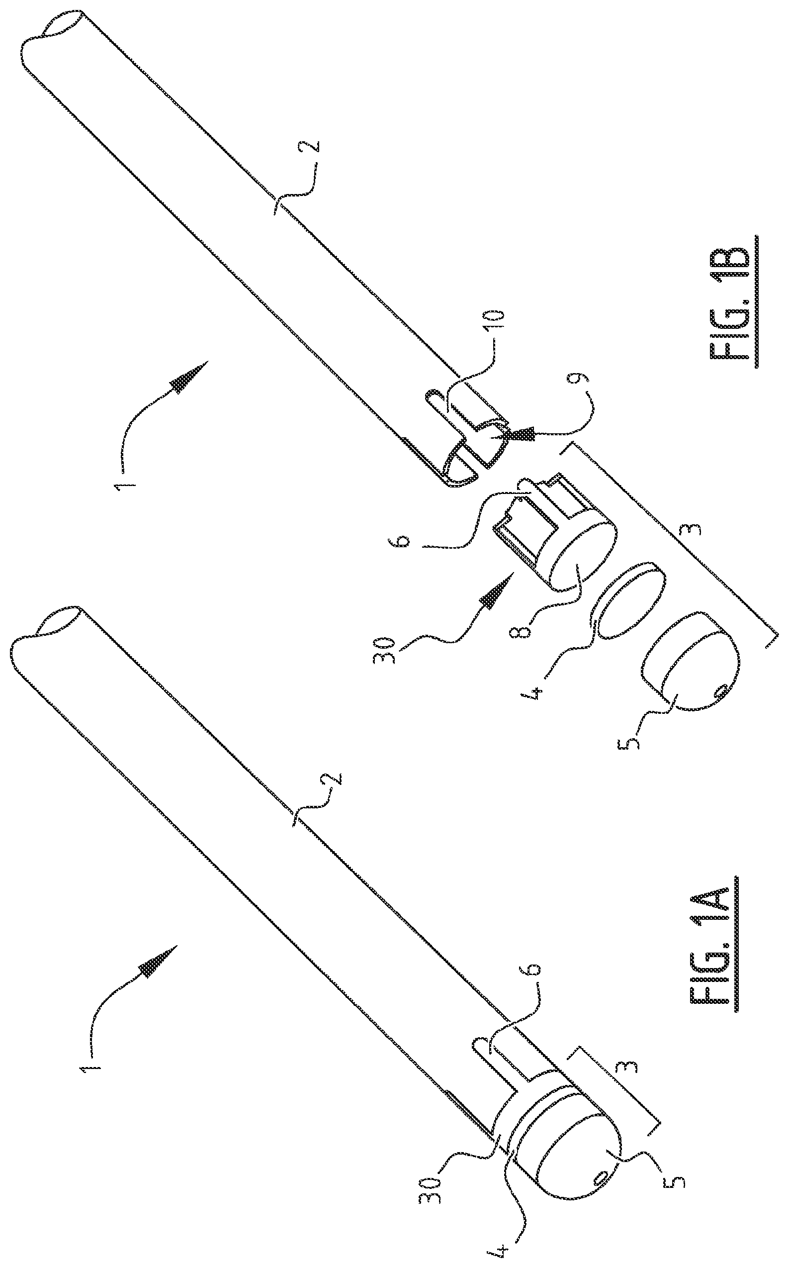 Patent US12318681 — End piece for cue — Figure 1