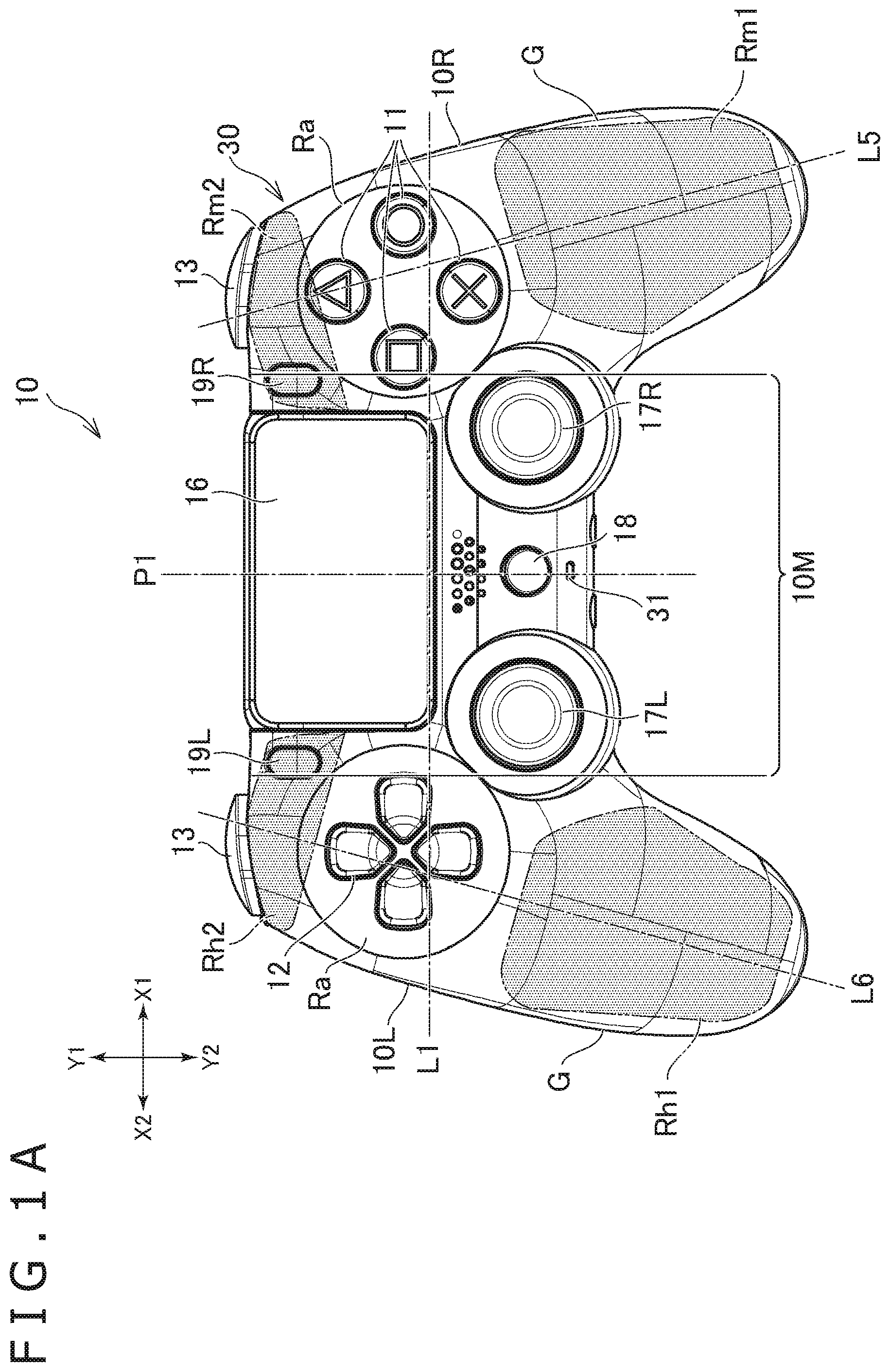 Patent US12318685 Figure 1 – Input device