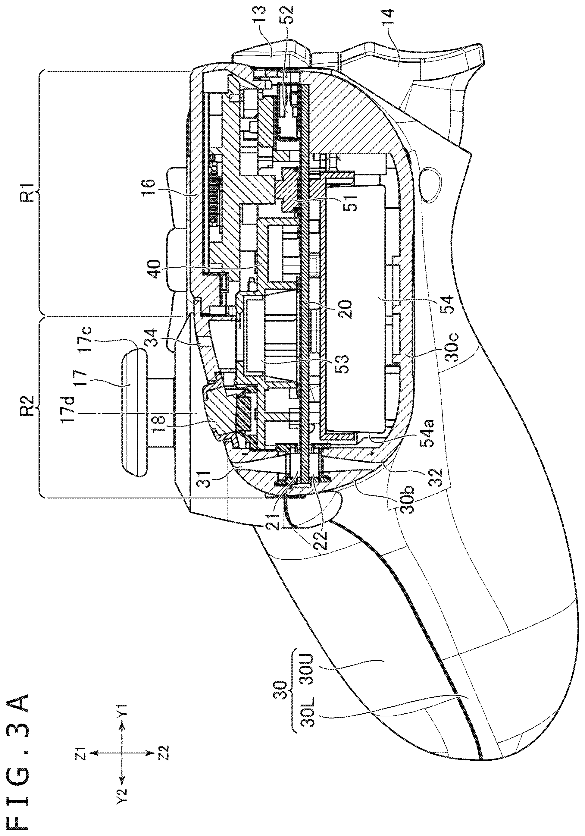 Patent US12318685 Figure 4 – Input device