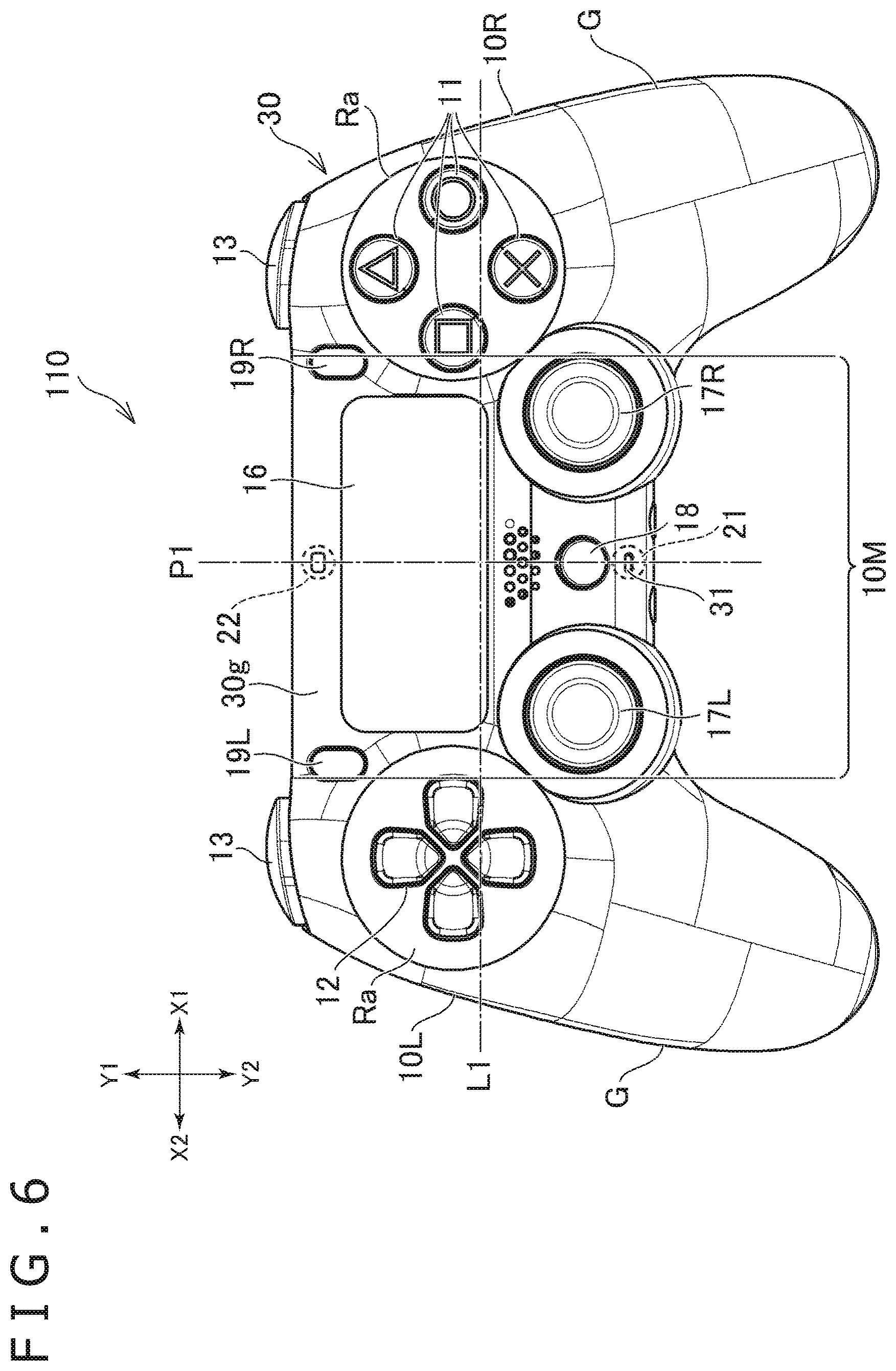 Patent US12318685 Figure 8 – Input device