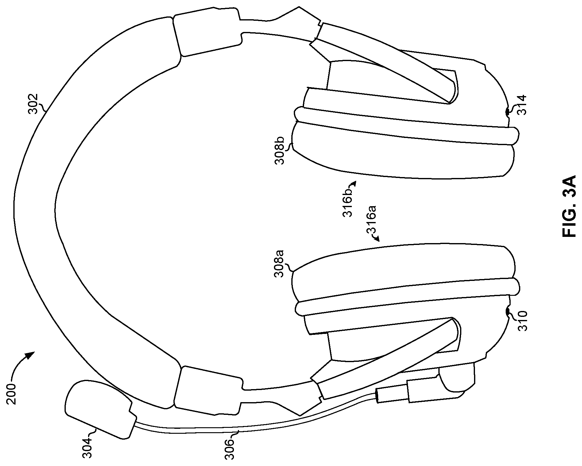 Patent US12318687 Figure 3 – Independent game and chat volume control