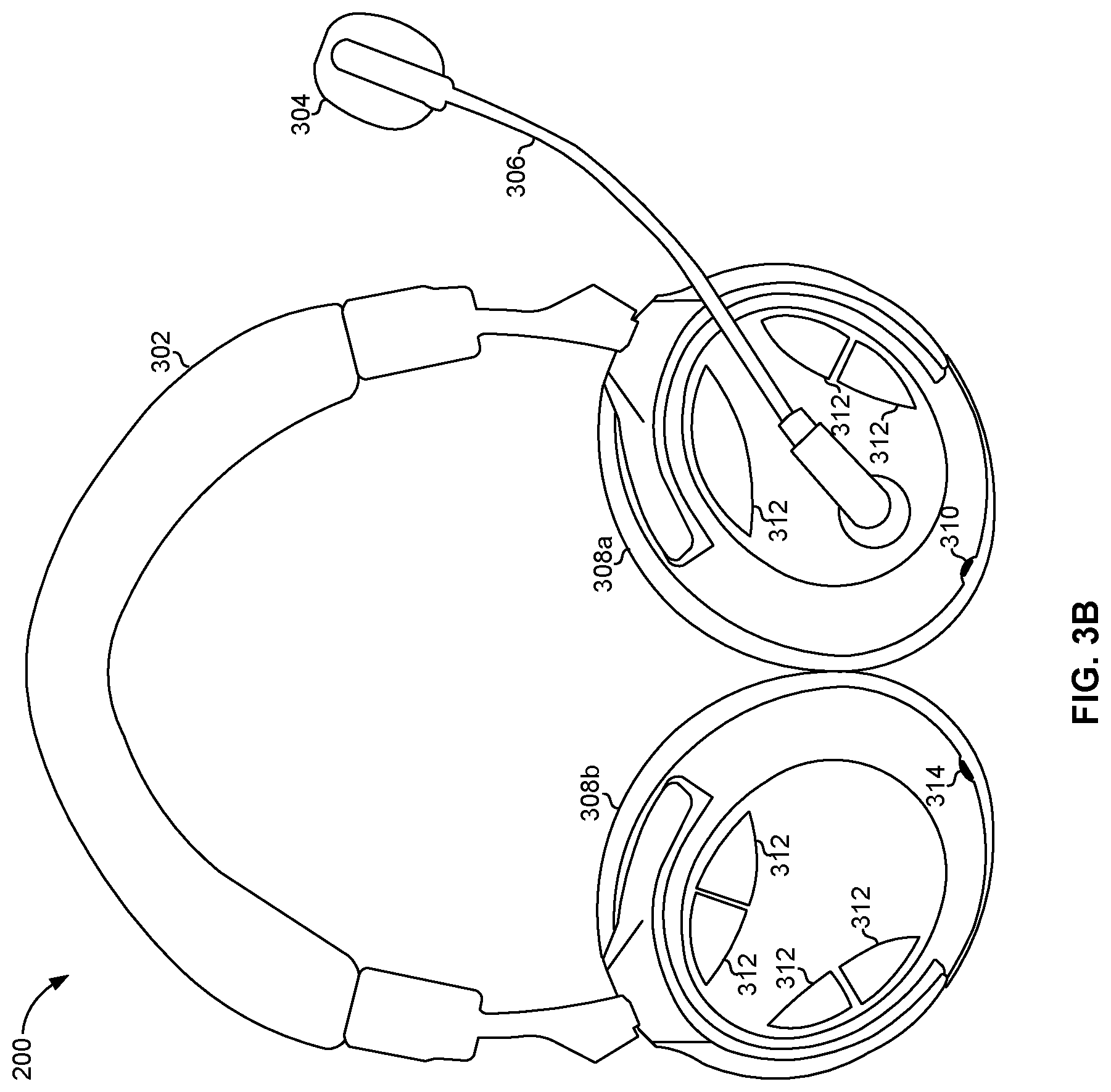 Patent US12318687 Figure 4 – Independent game and chat volume control