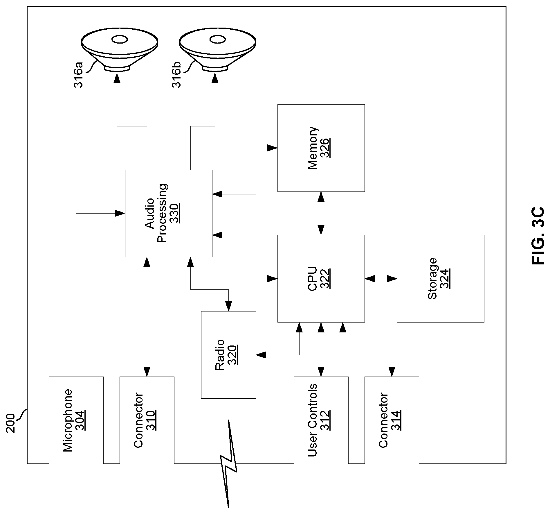 Patent US12318687 Figure 5 – Independent game and chat volume control