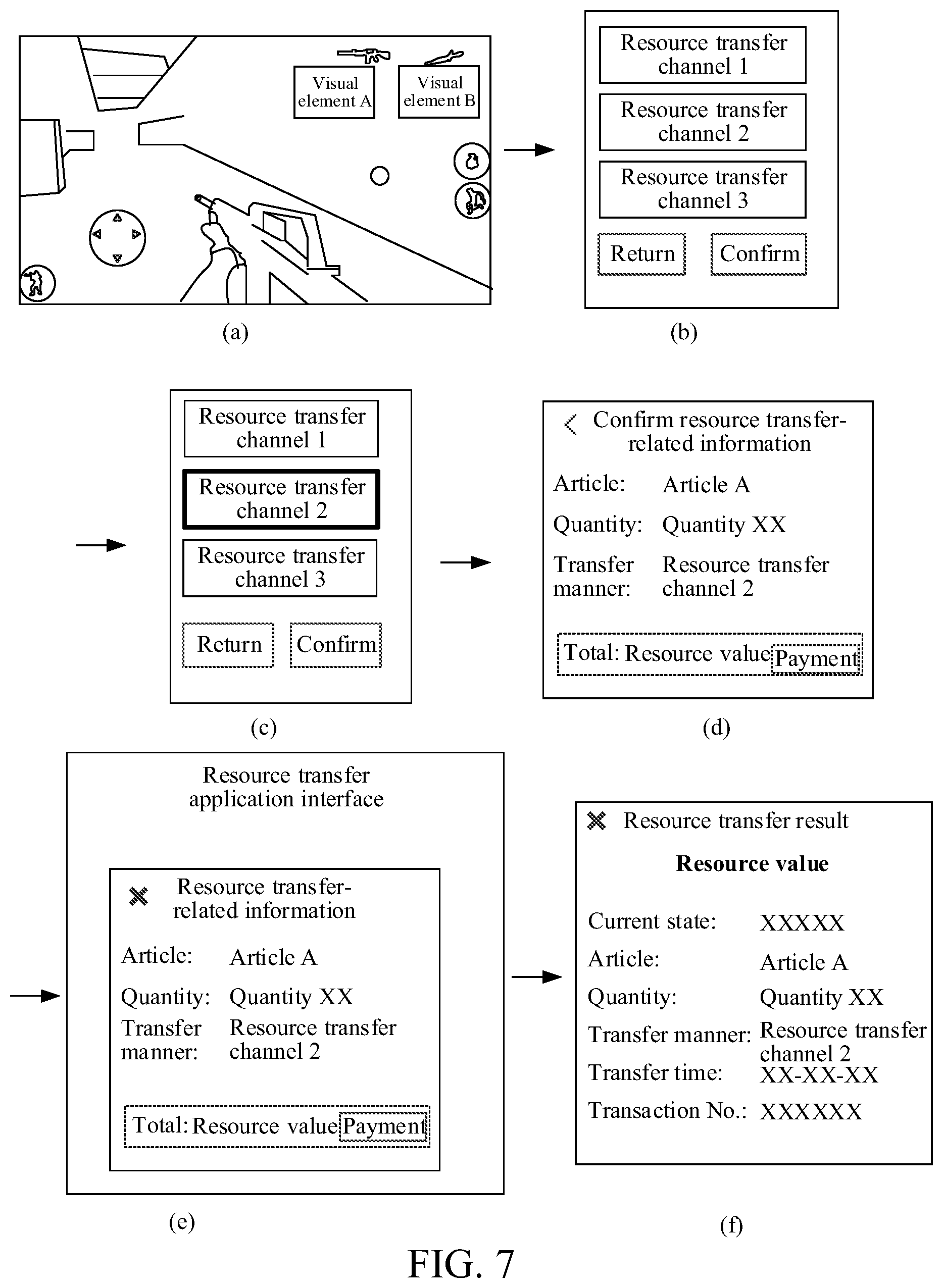 Patent US12318688 Figure 5 – Cloud application-based resource transfer method and apparatus, and computer device and storage medium