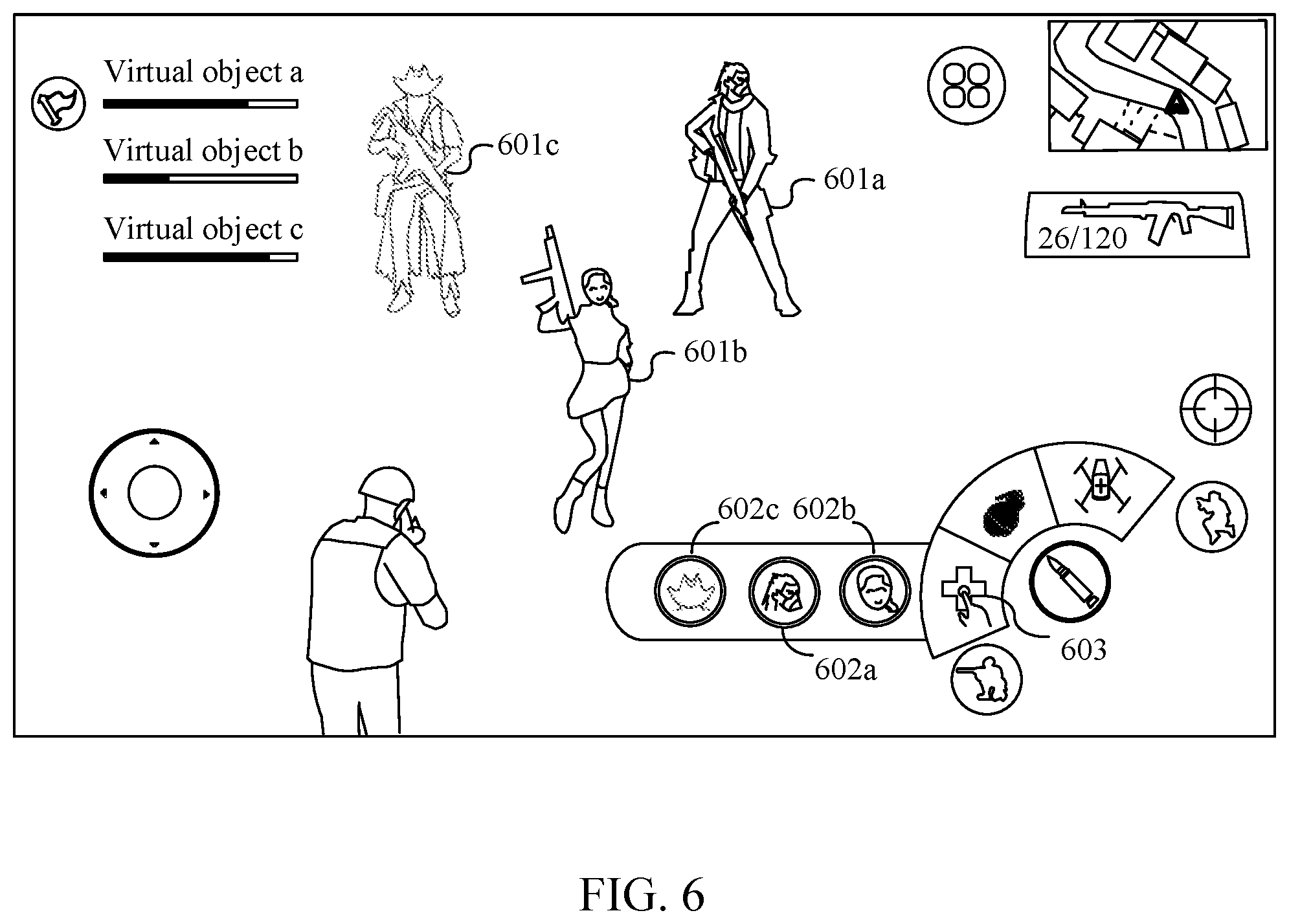 Patent US12318692 Figure 6 – Virtual object control method and apparatus, terminal, and storage medium