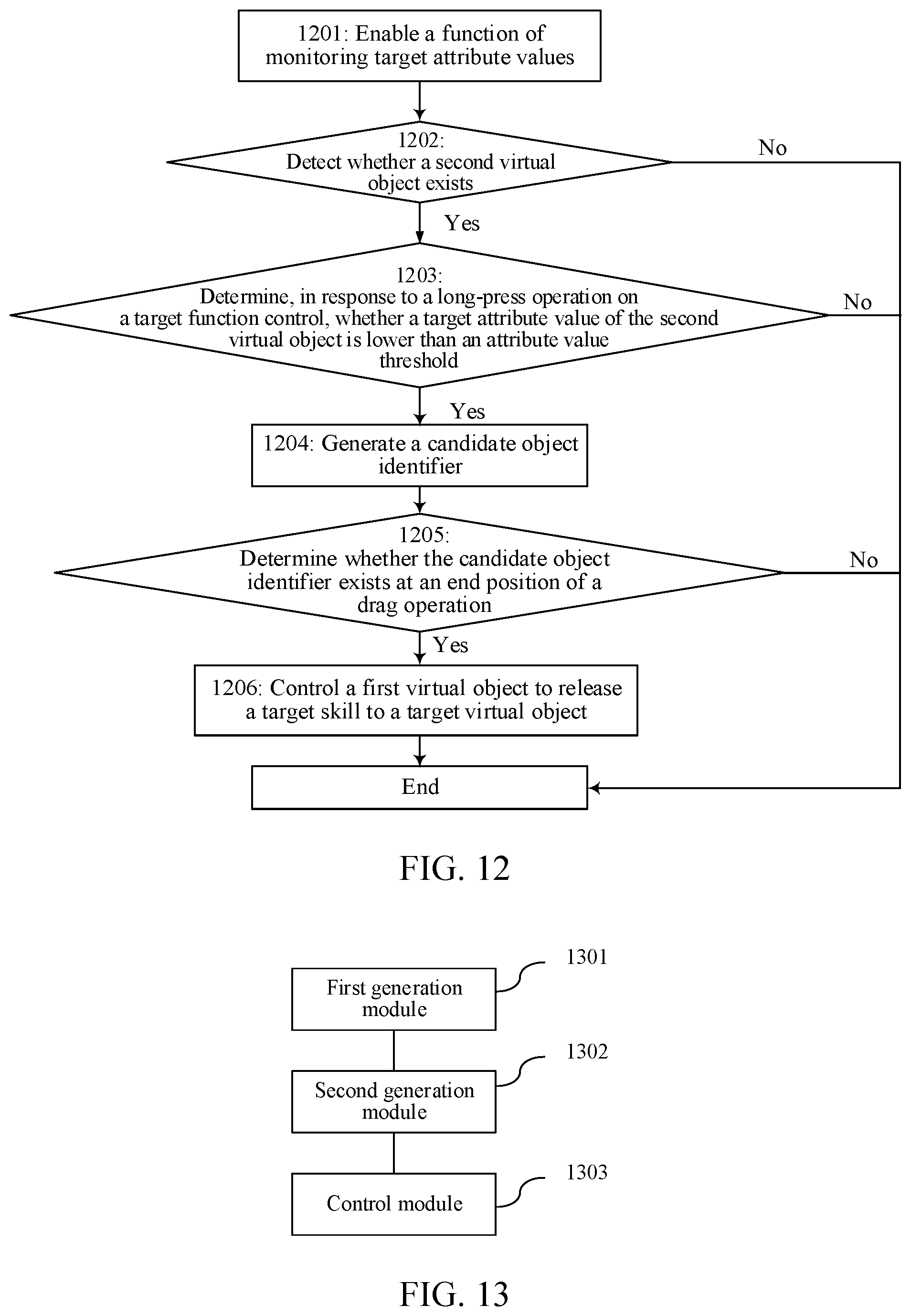 Patent US12318692 Figure 12 – Virtual object control method and apparatus, terminal, and storage medium
