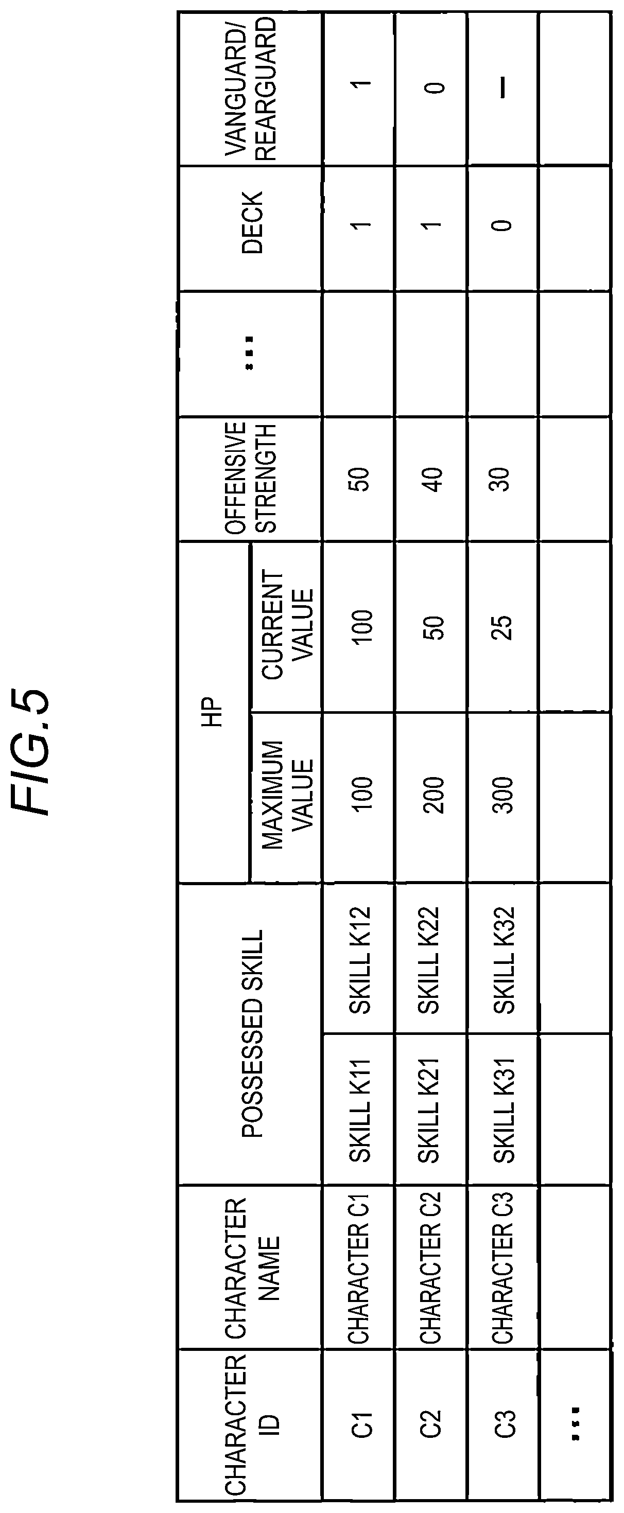 Patent US12318696 Figure 5 – Game control program, game control method, and game control system