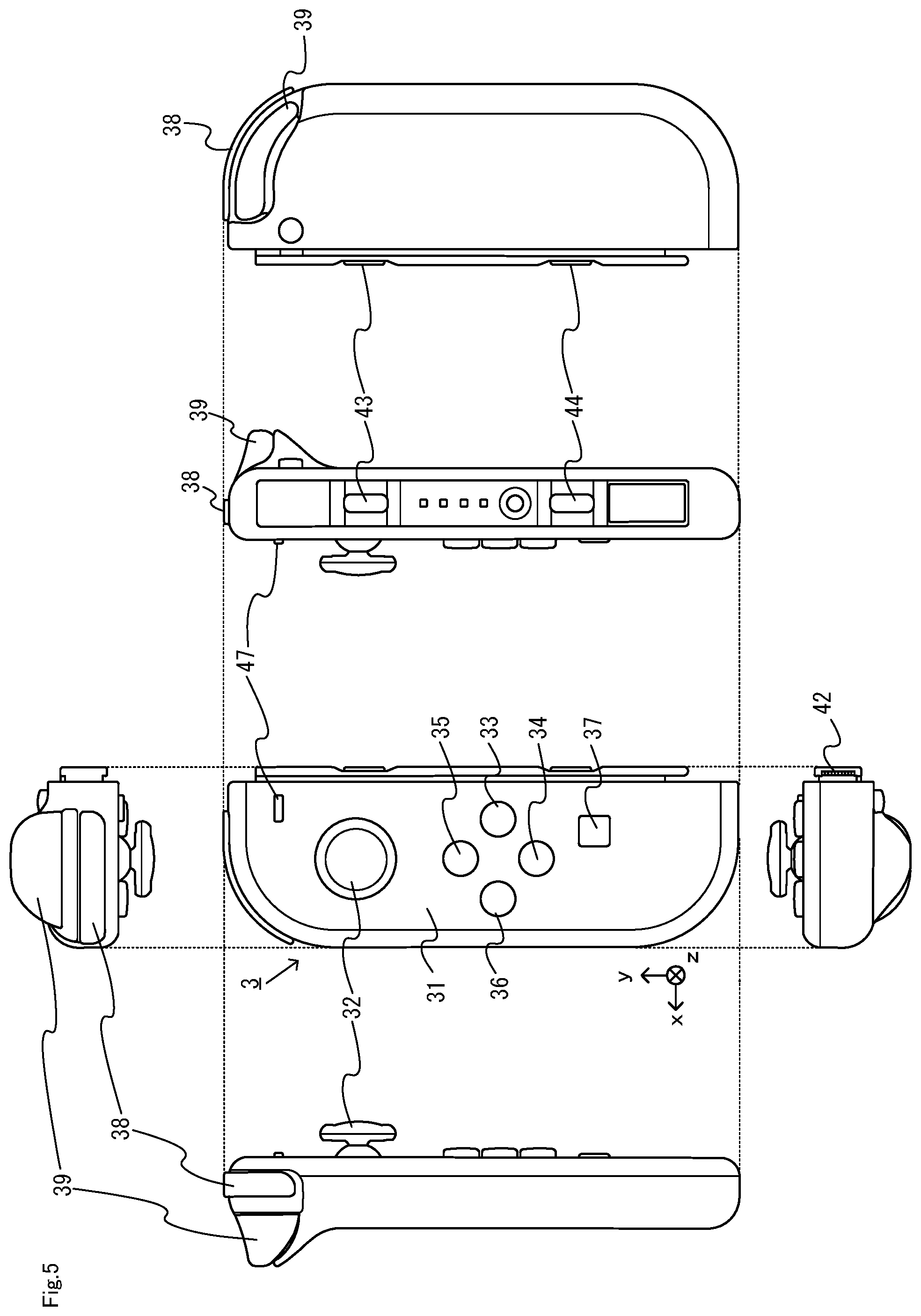 Patent US12318697 Figure 5 – Storage medium having information processing program stored therein, information processing system, information processing apparatus, and information processing method