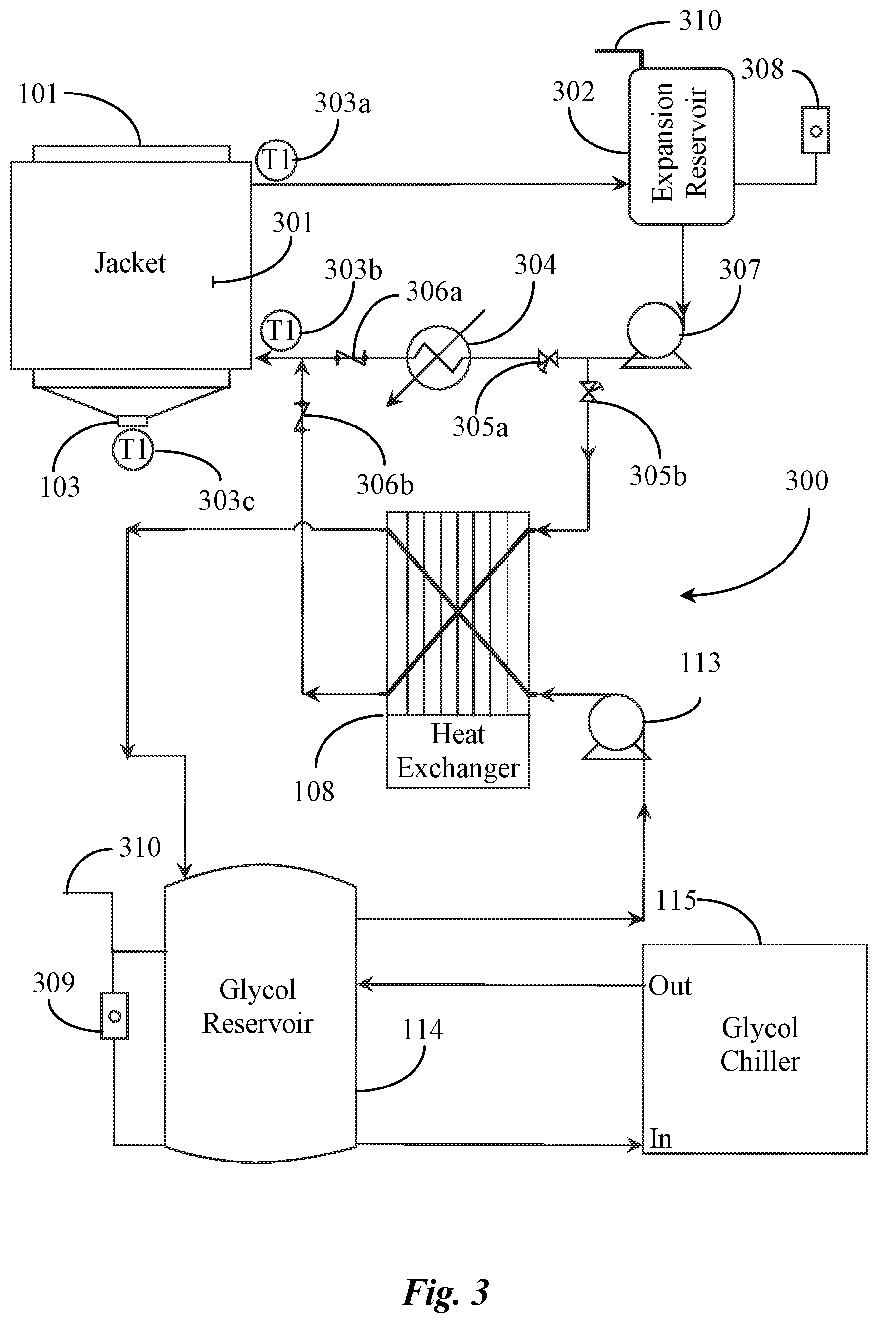 Patent US12318707 Figure 3 – Process supported by equipment group for extracting compounds from botanicals