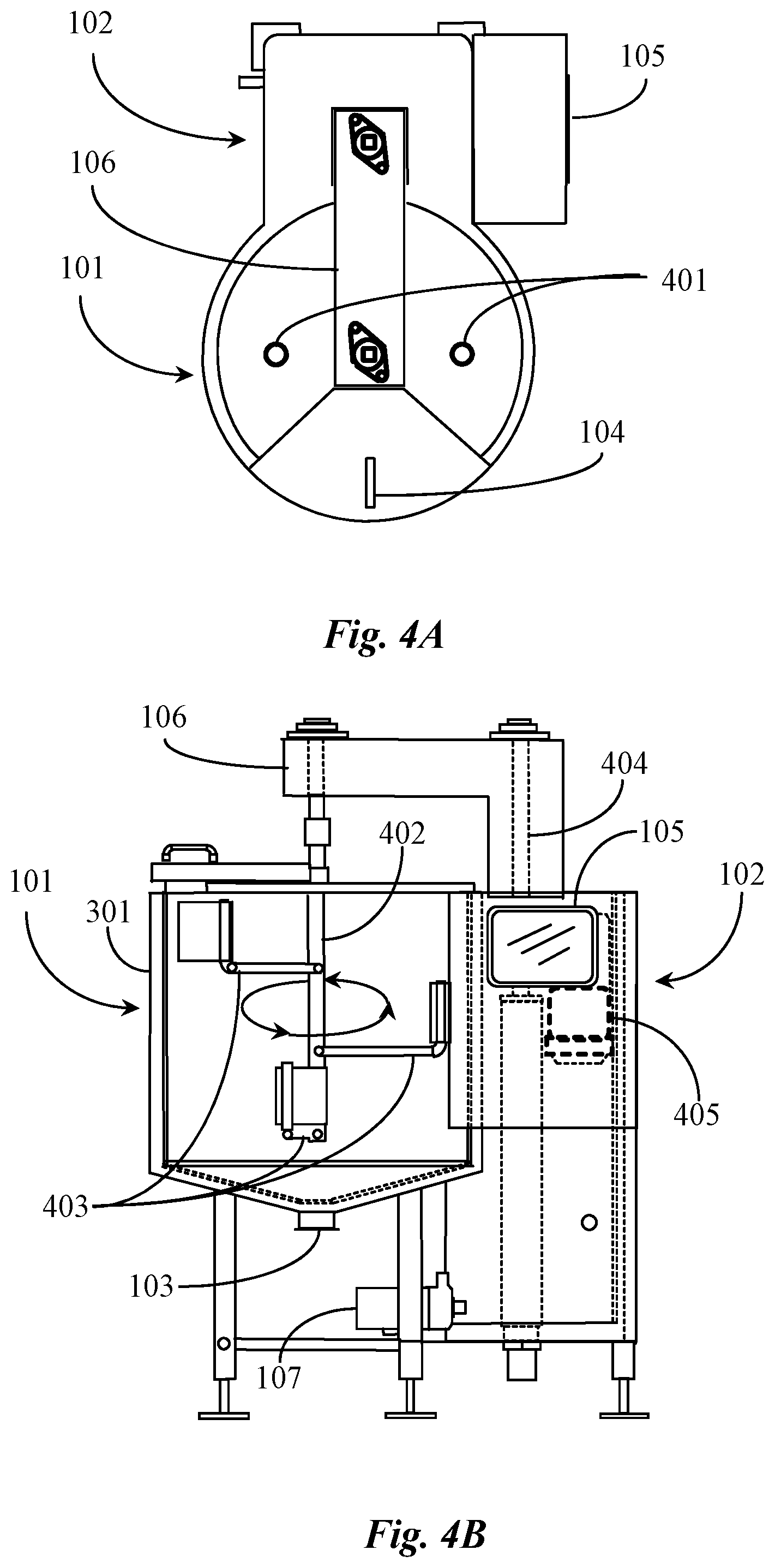 Patent US12318707 Figure 4 – Process supported by equipment group for extracting compounds from botanicals