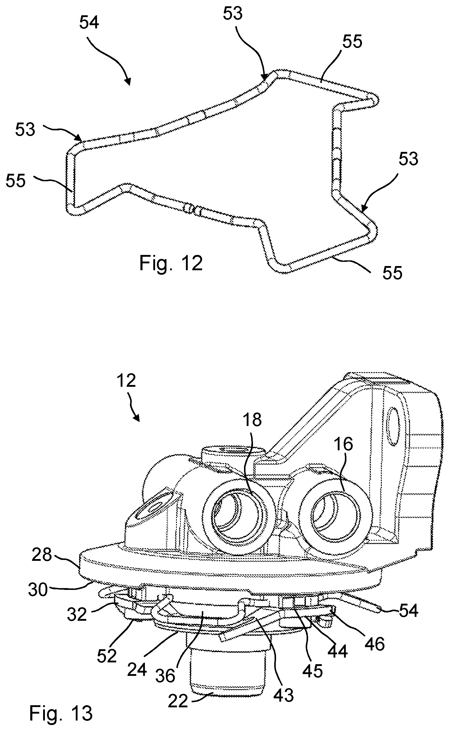 Patent US12318711 Figure 9 – Treatment device for treating fluids, in particular liquid fluids, and treatment unit and connection head for a treatment device