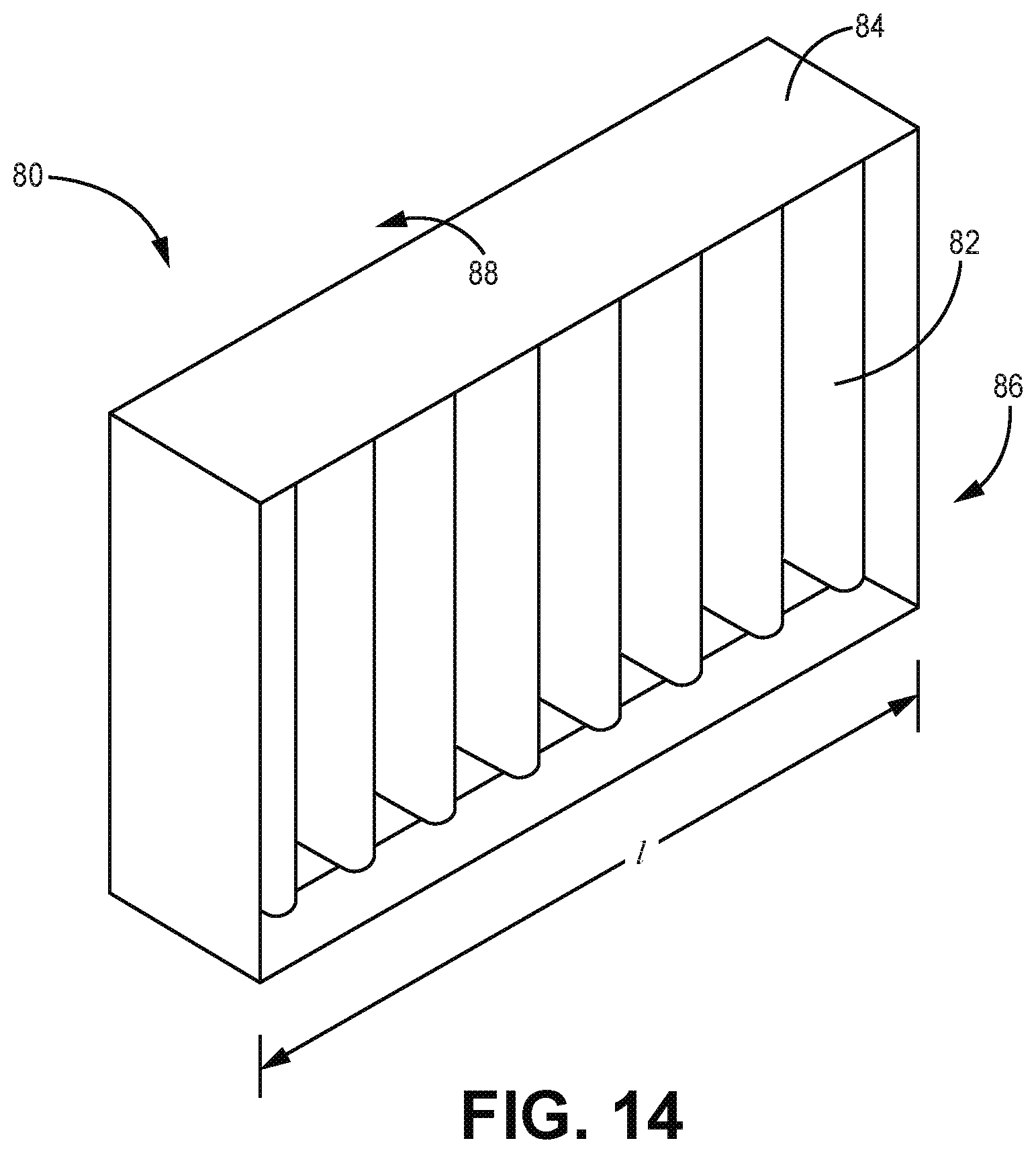 Patent US12318713 Figure 14 – Pleated fluid filter element and methods
