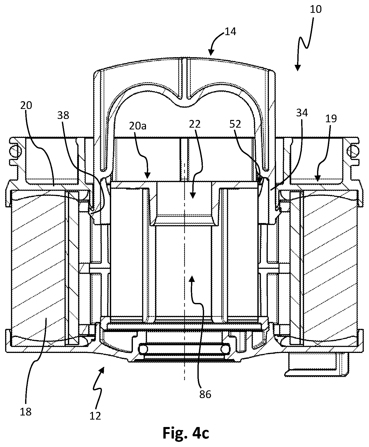 Patent US12318714 Figure 8 – Removal system including removal aid and separating element