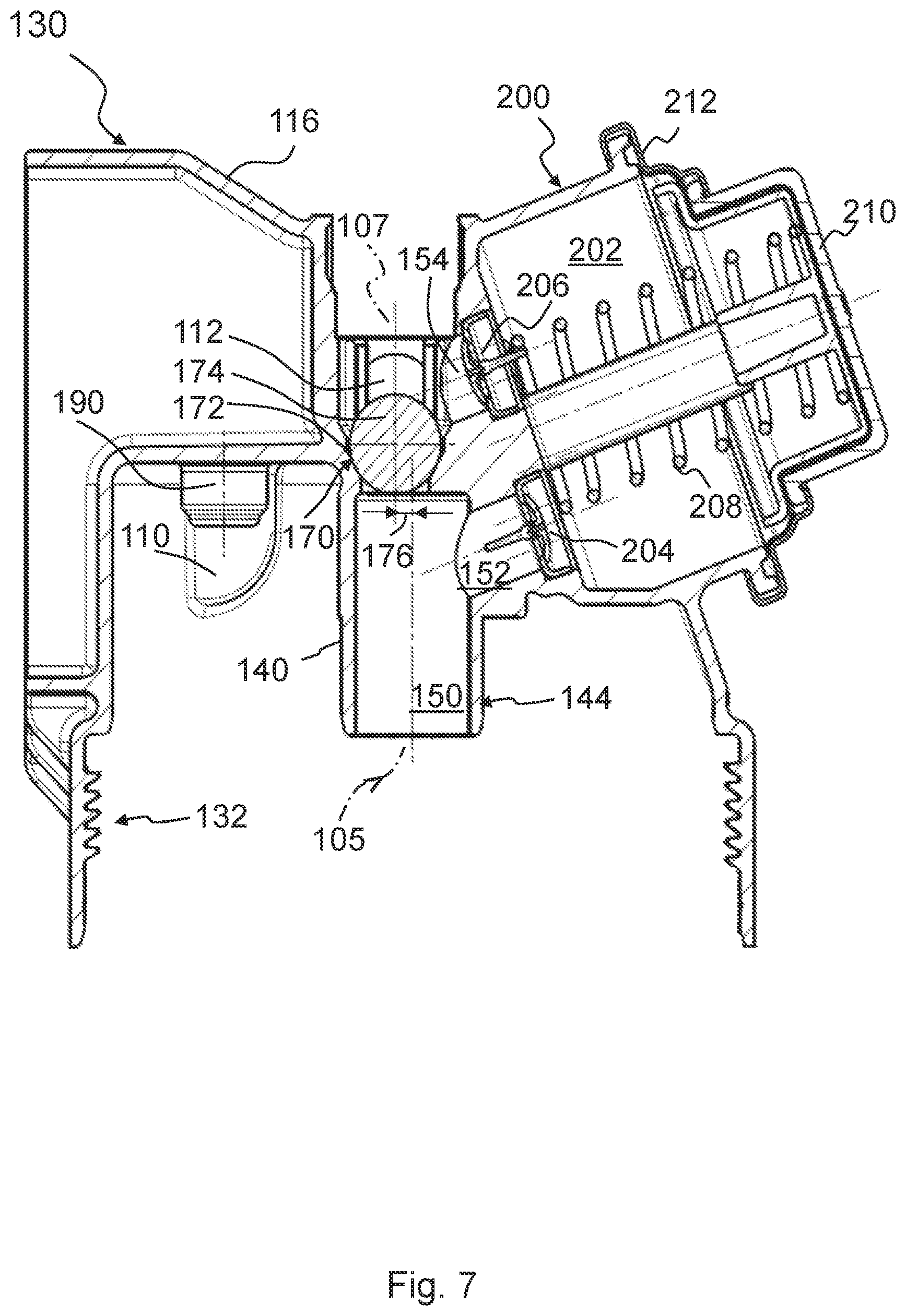 Patent US12318716 Figure 7 – Filter system comprising a pump and filter head module for a filter system