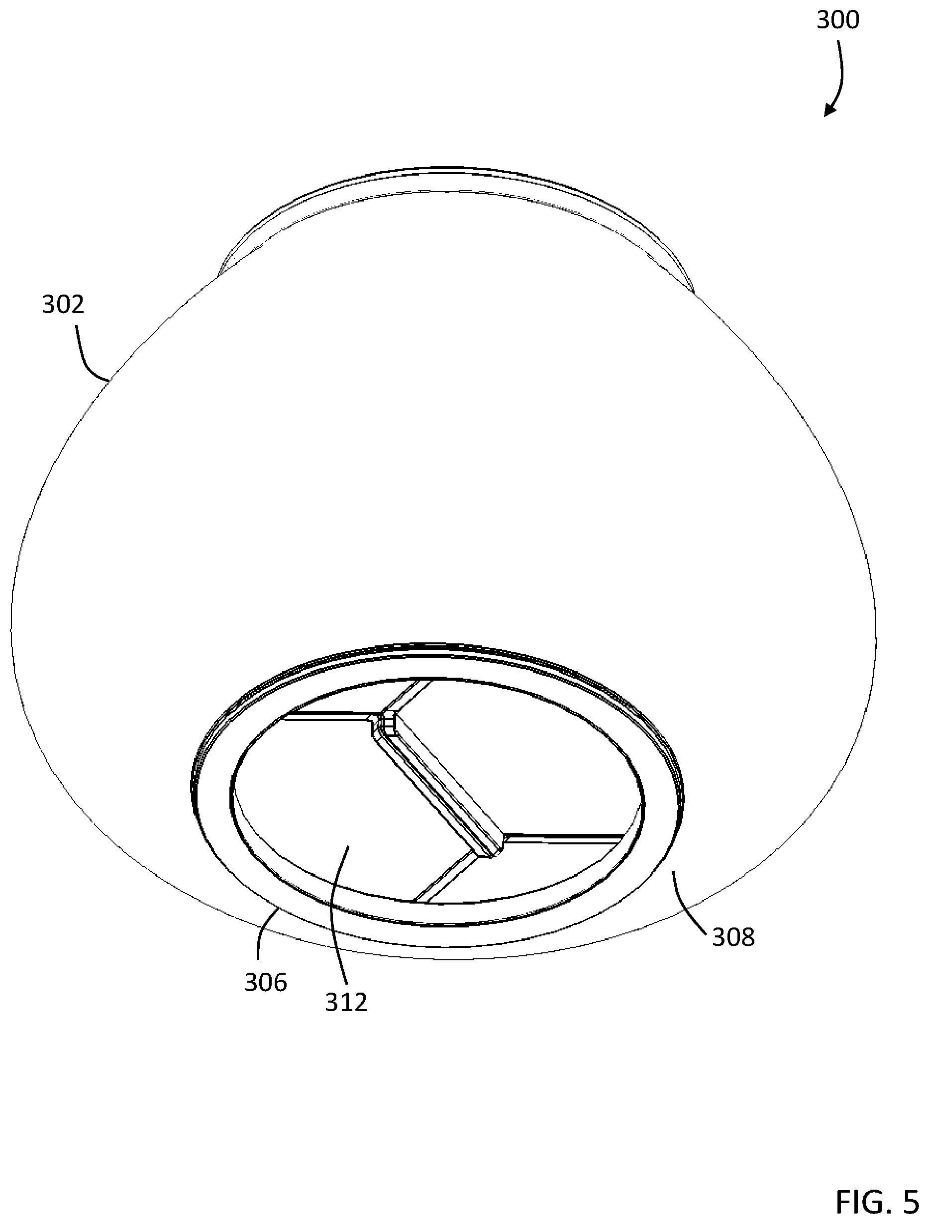 Patent US12318719 Figure 5 – Fluid purification device