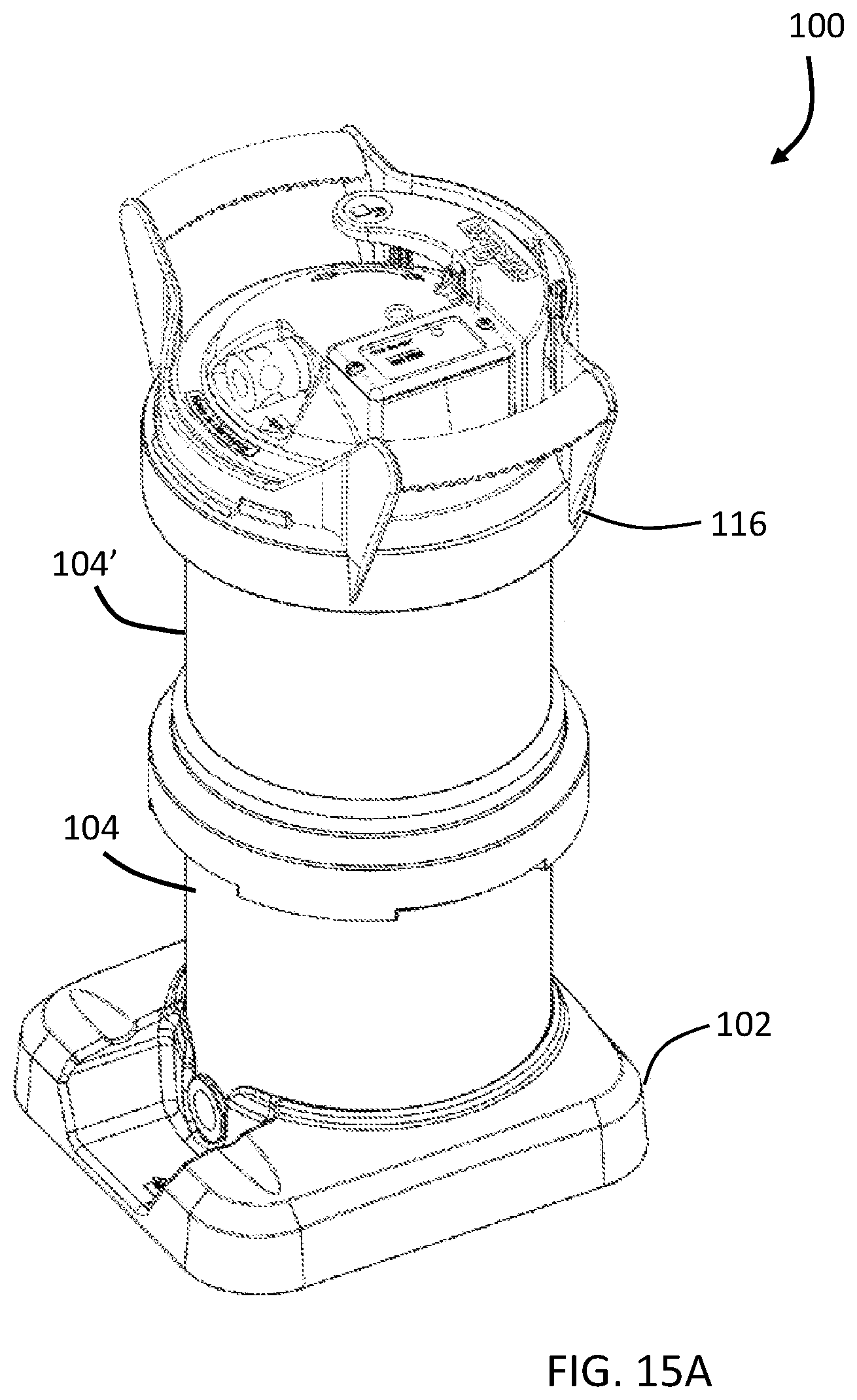 Patent US12318719 Figure 15 – Fluid purification device