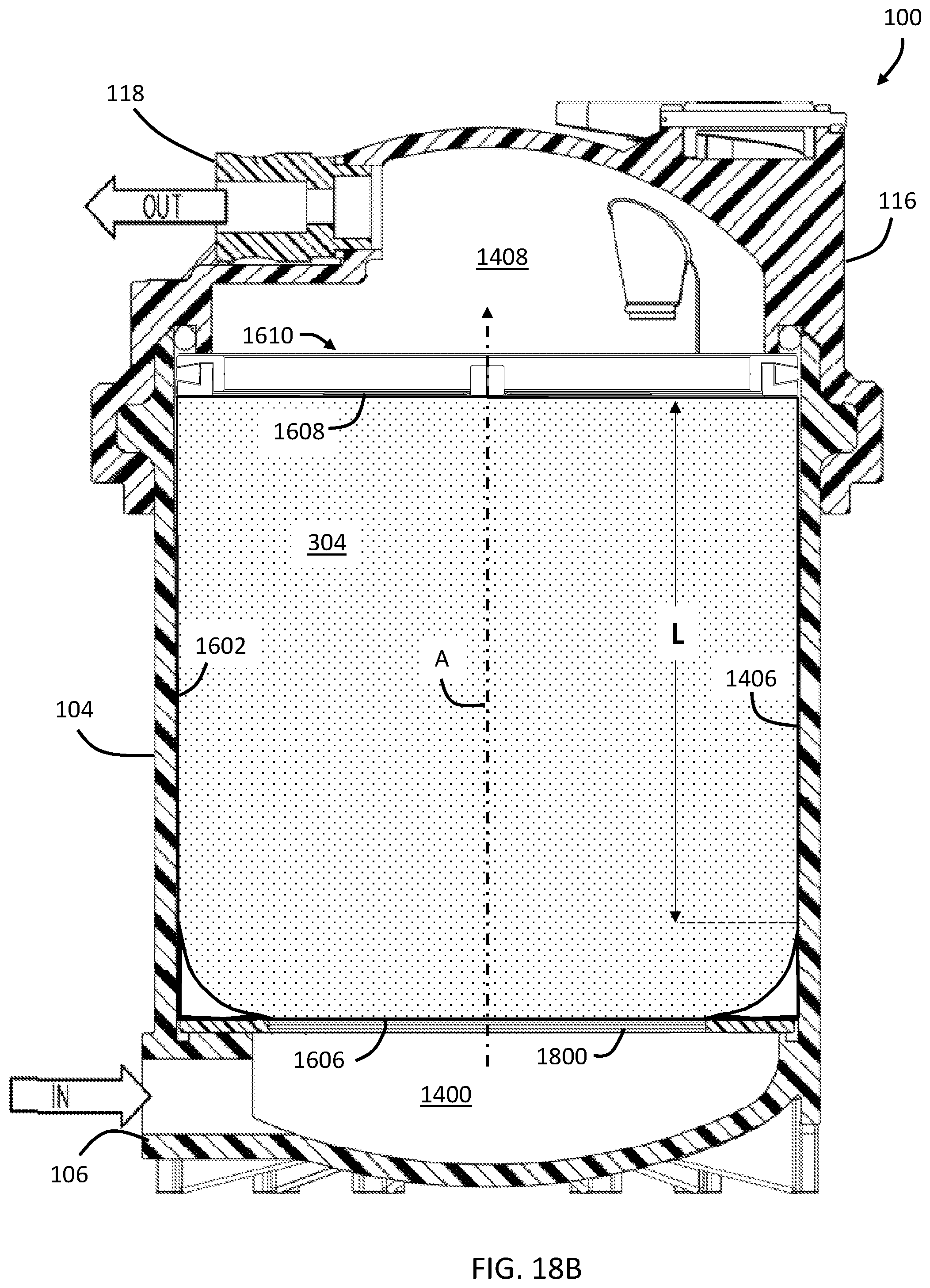 Patent US12318719 Figure 20 – Fluid purification device